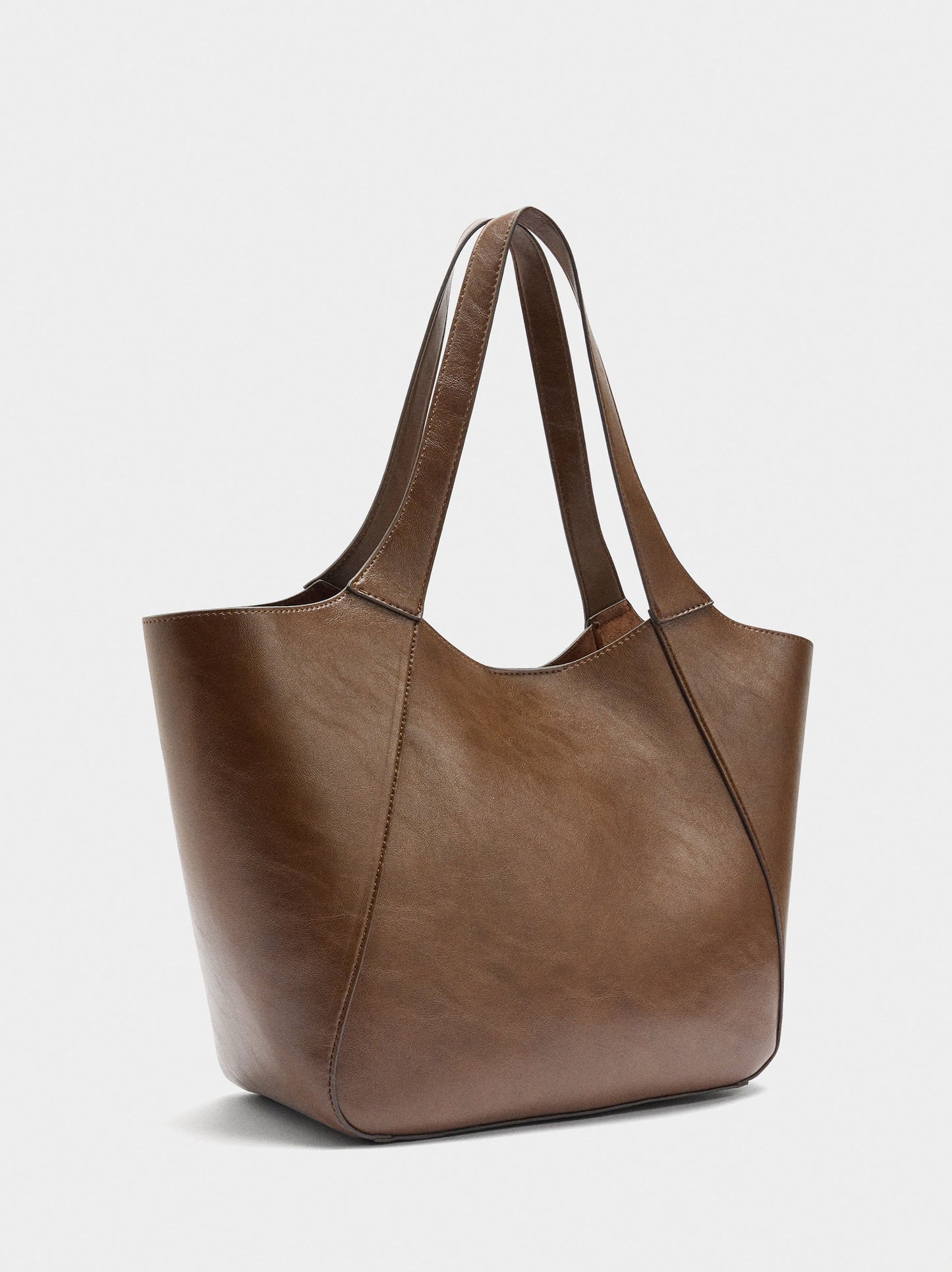 Shopper Bag With Removable Pouch