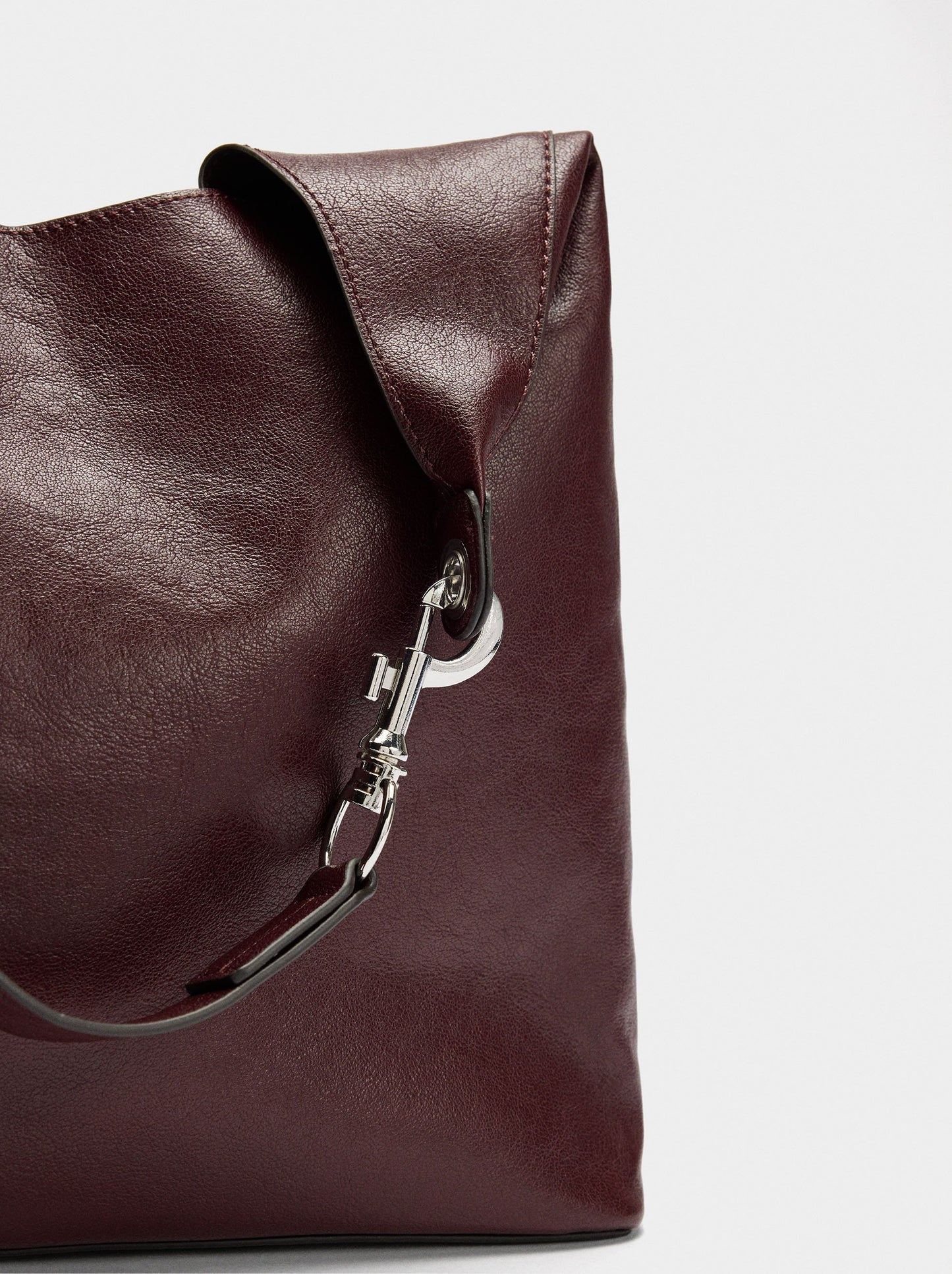 Shoulder Bag With Carabiner