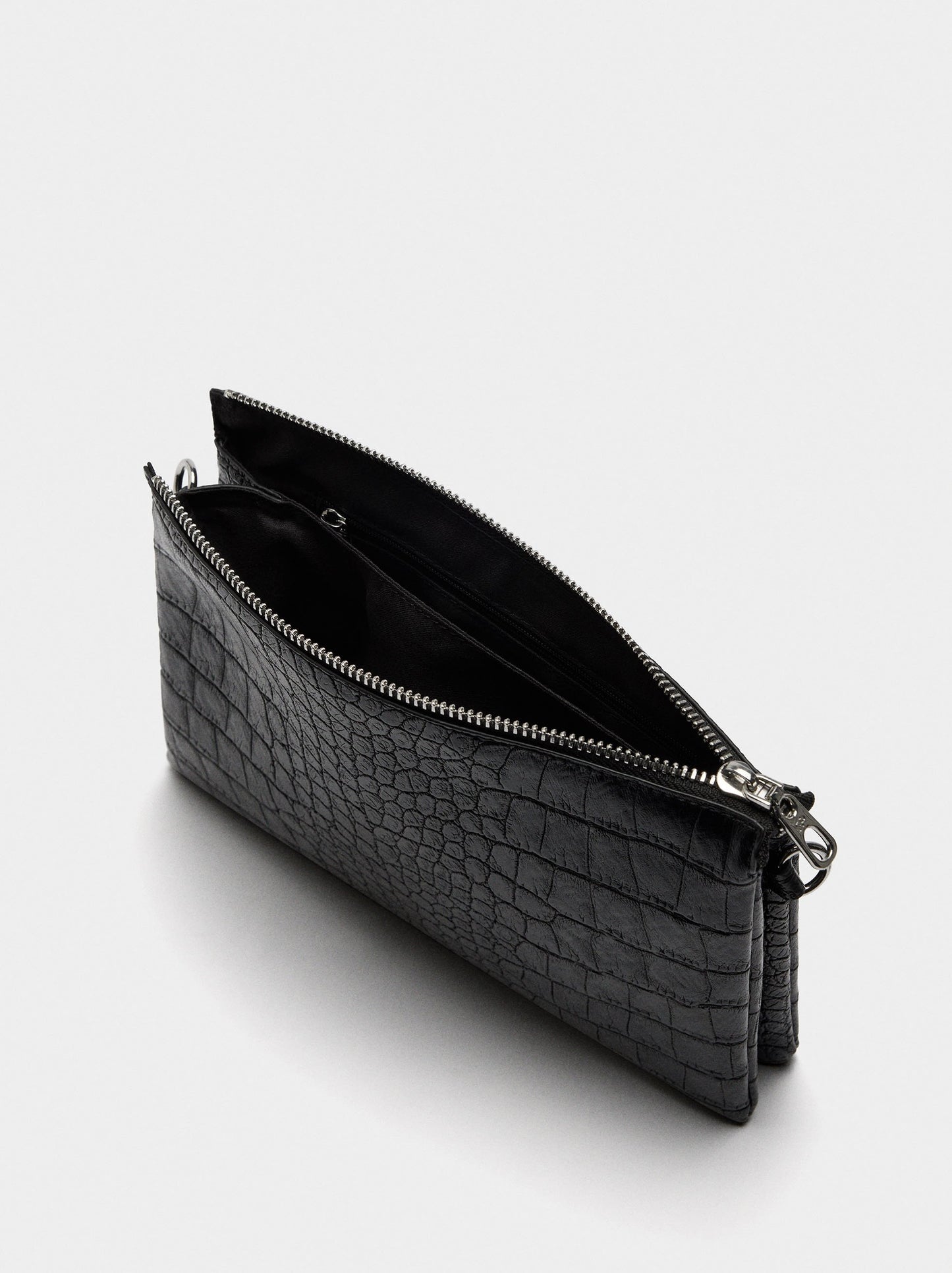 Crossbody Bag With Animal Embossing