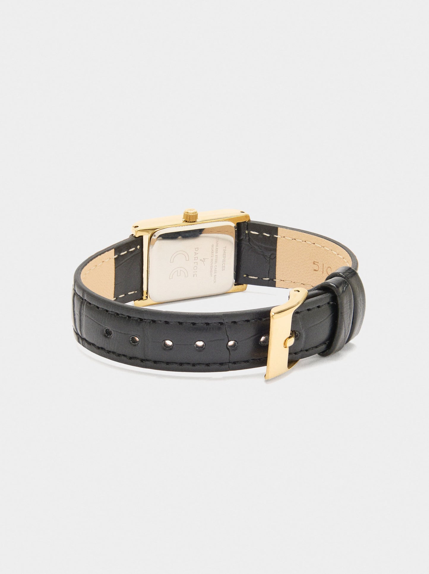 Watch With Animal-Engraved Bracelet