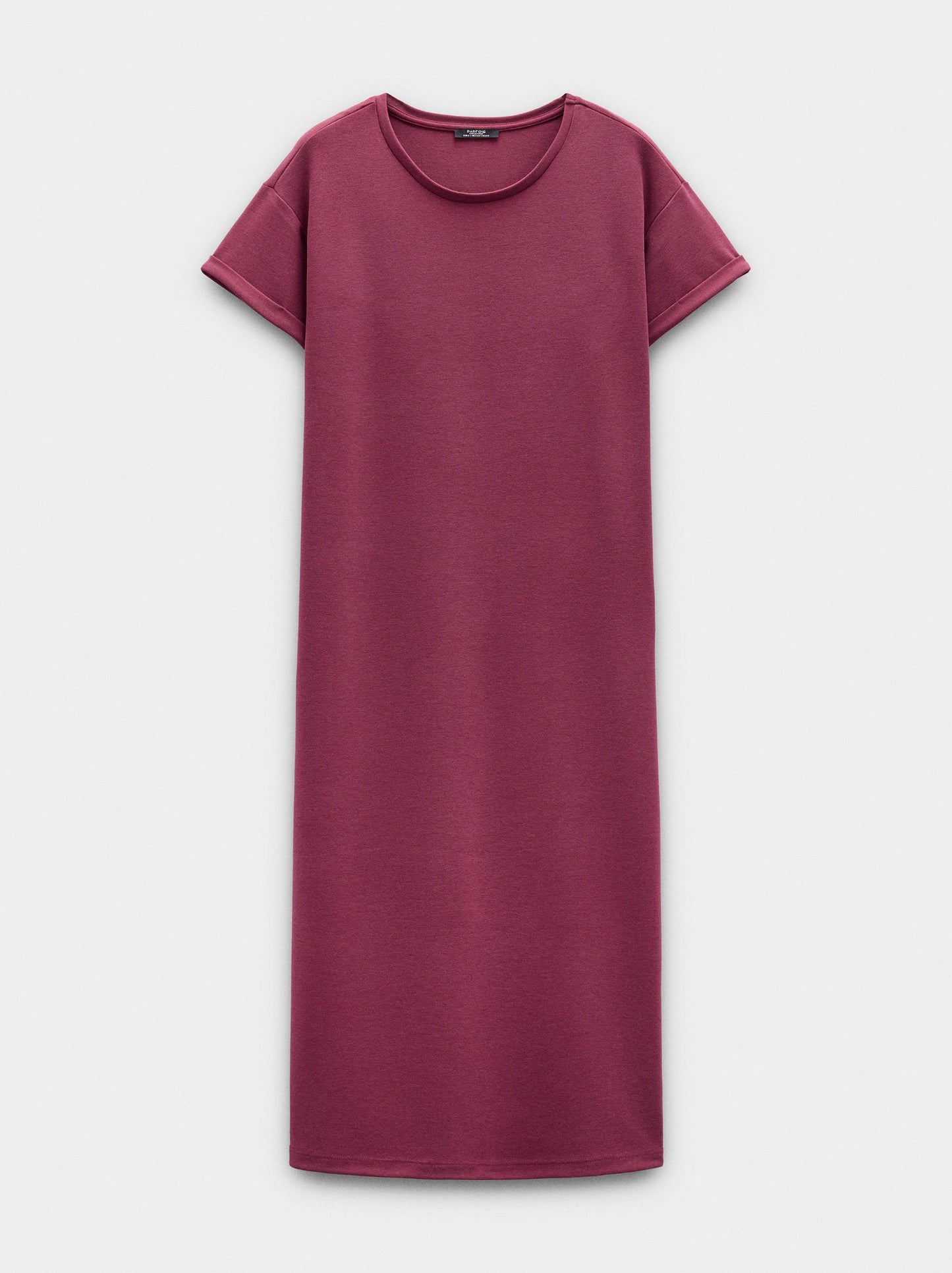 Plain Midi Dress