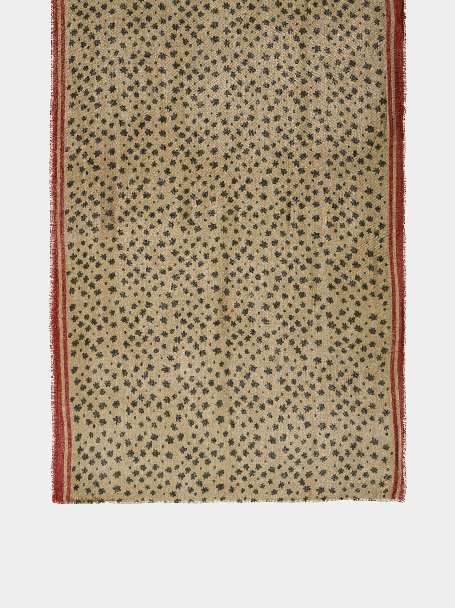 Scarf Printed With Wool