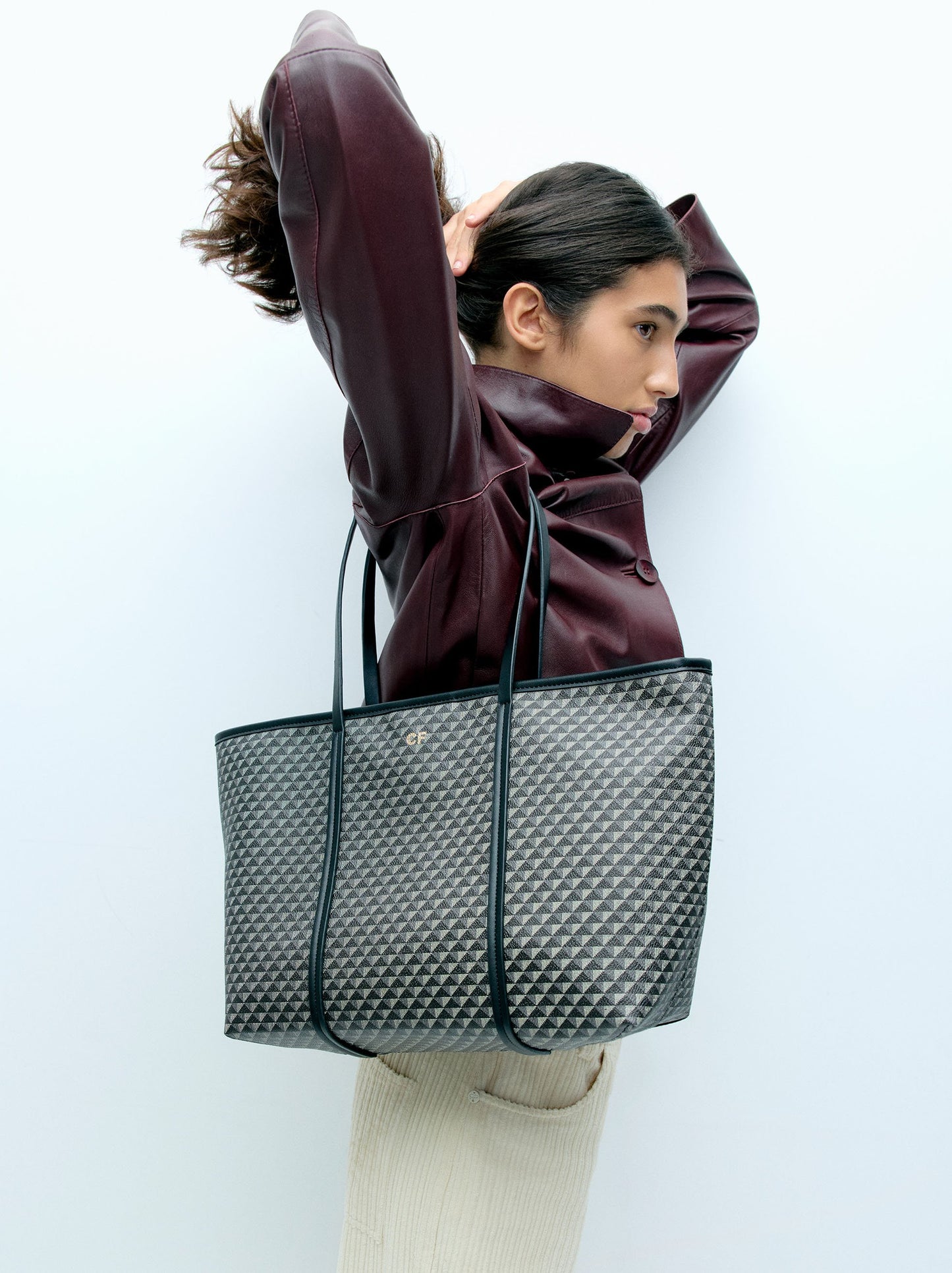 Printed Shopper Bag Removable Bag