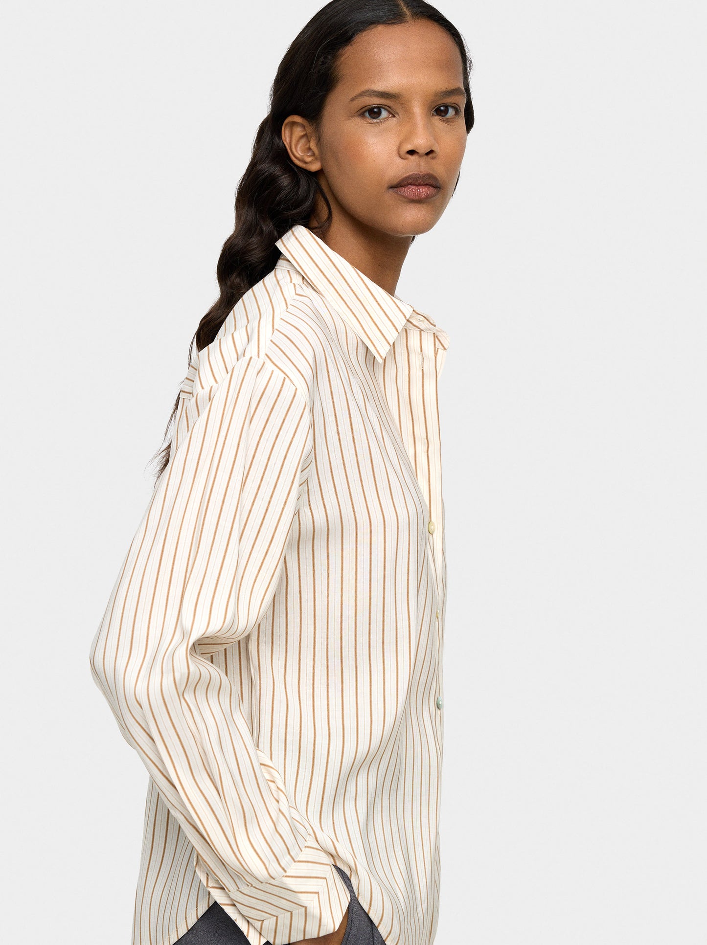 Striped Long-Sleeve Shirt