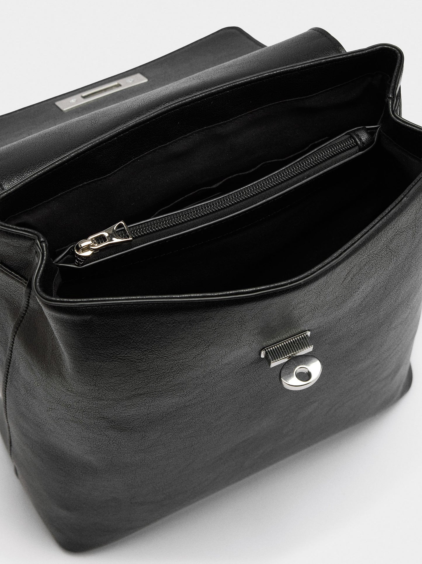 Backpack With Twist Closure