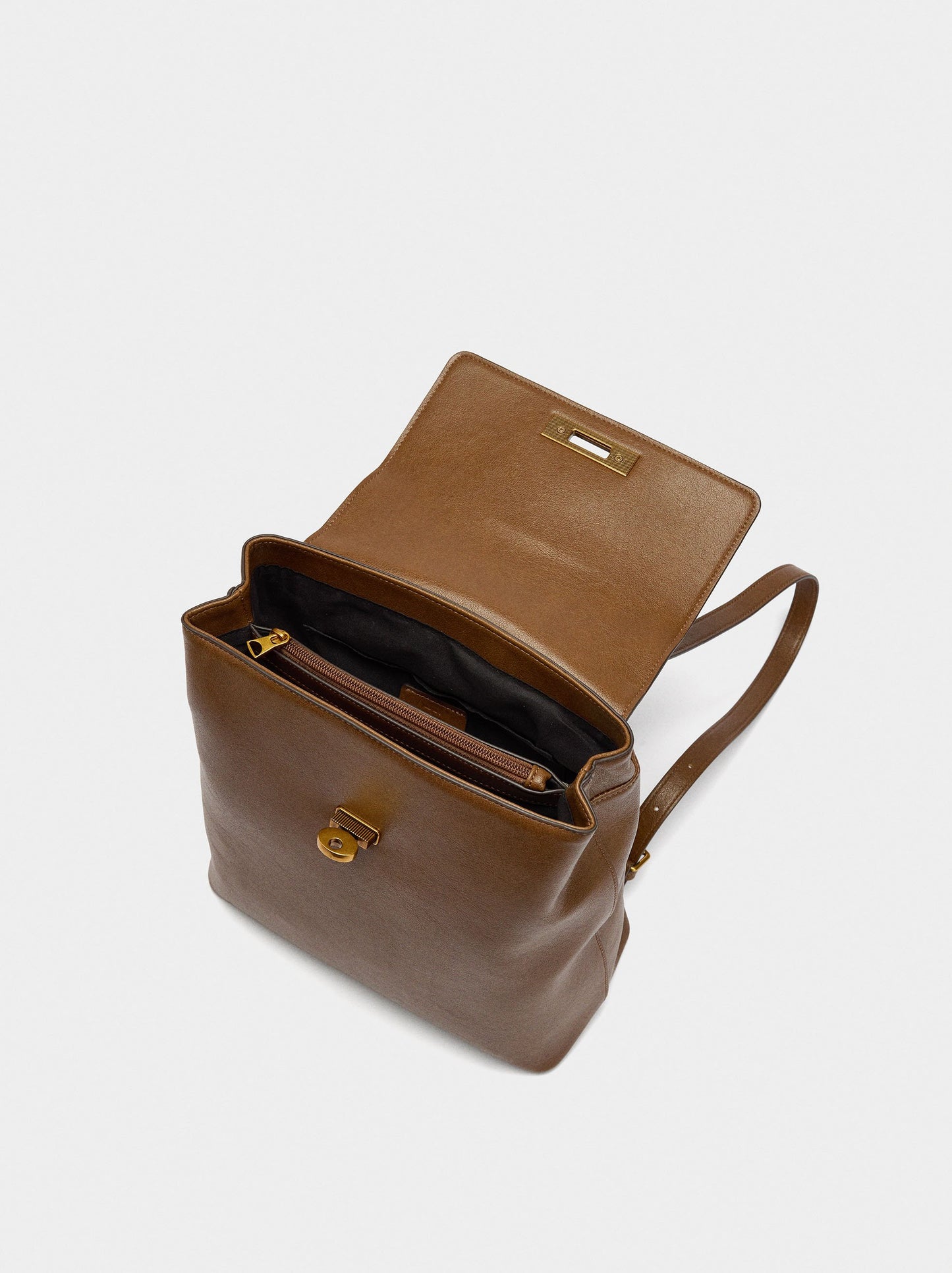 Backpack With Twist Closure