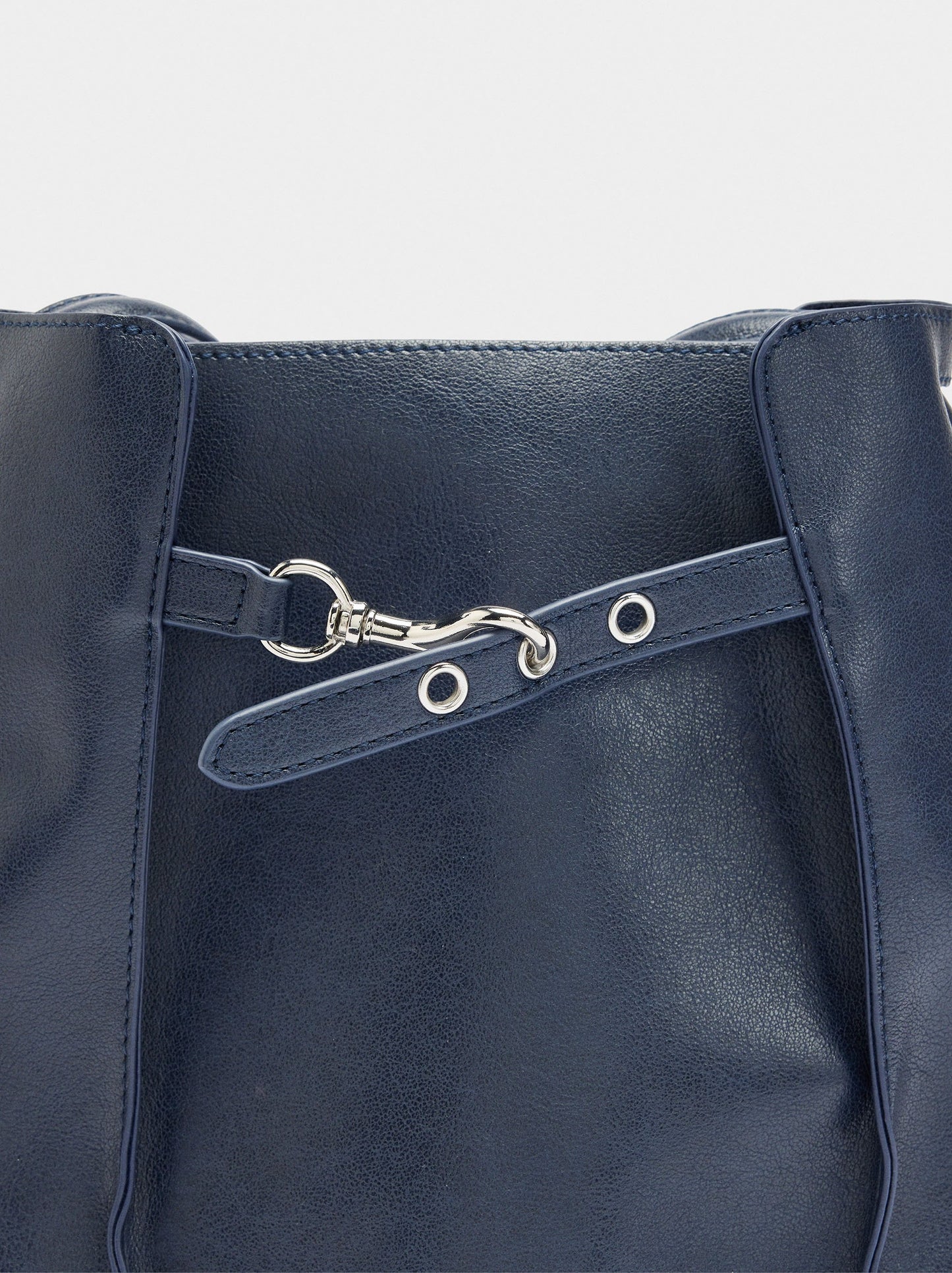 Bucket Bag With Side Folds