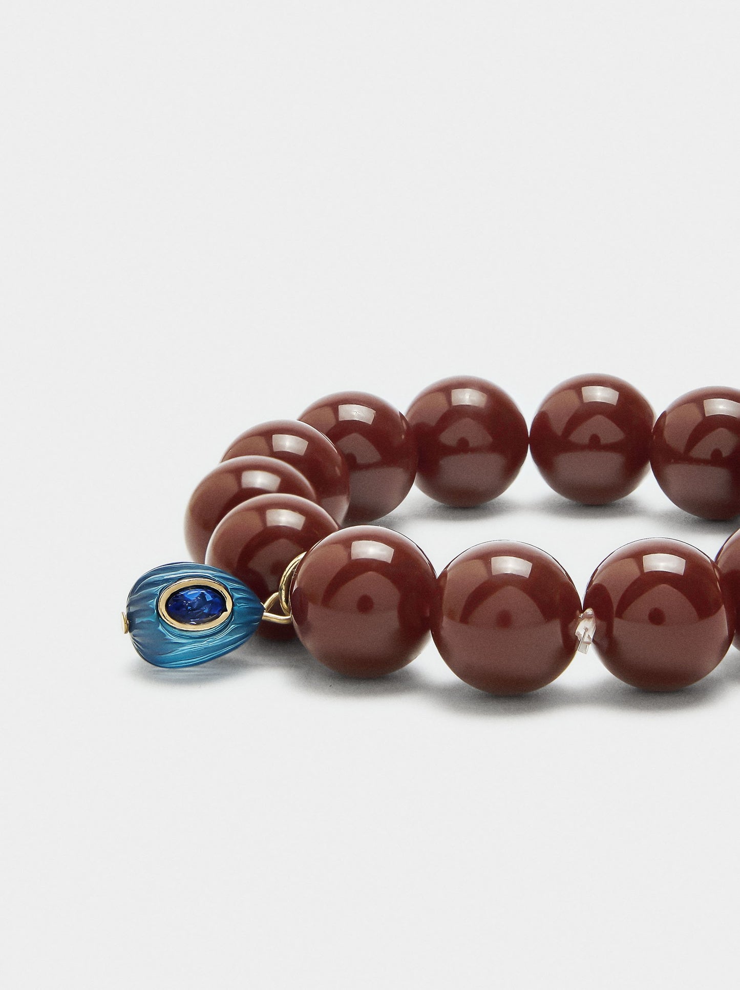 Bracelet Of Beads With Pendant