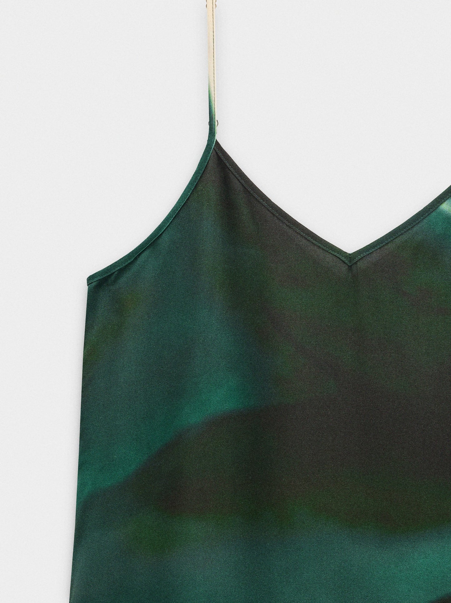 Printed Dress With Straps