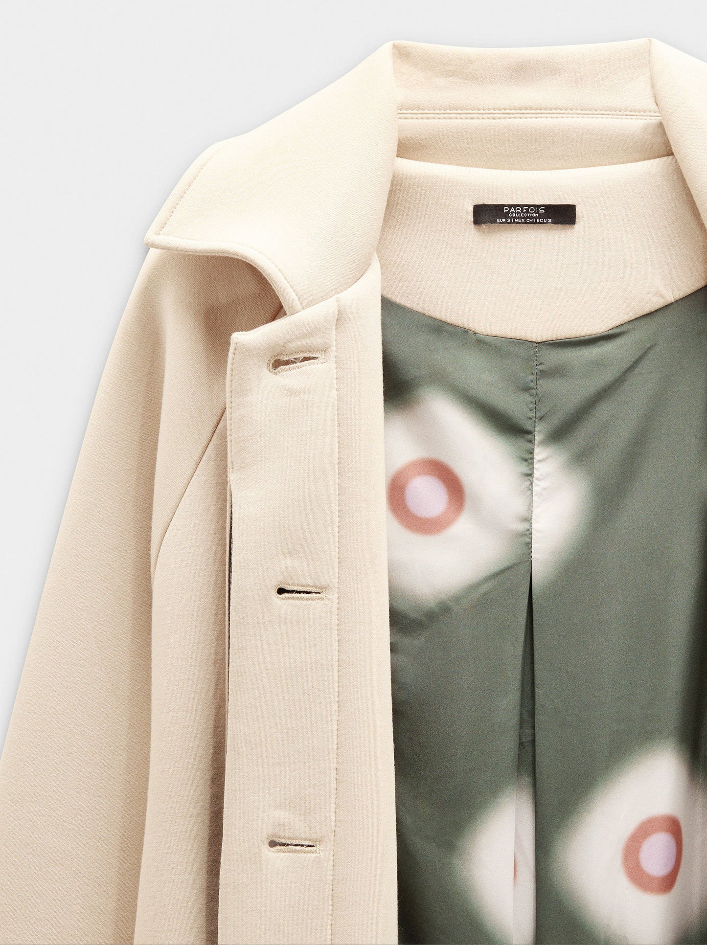 Coat With A Soft Texture And Lining