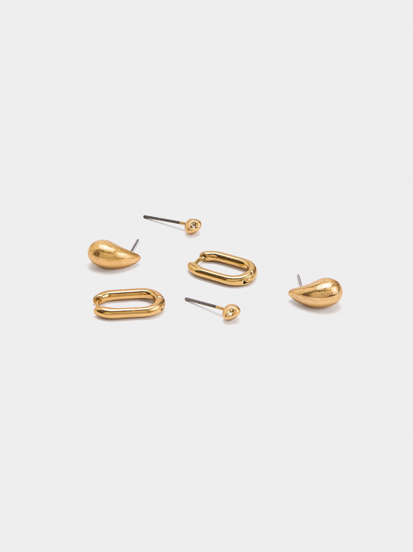 Set Of Golden Earrings