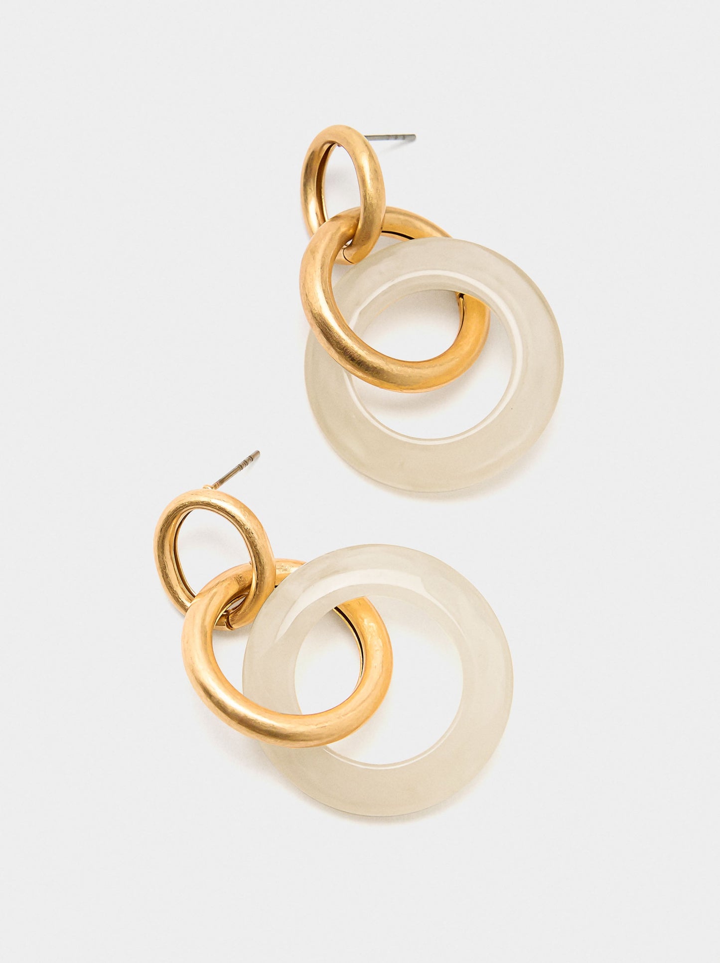 Resin Hoop Earrings