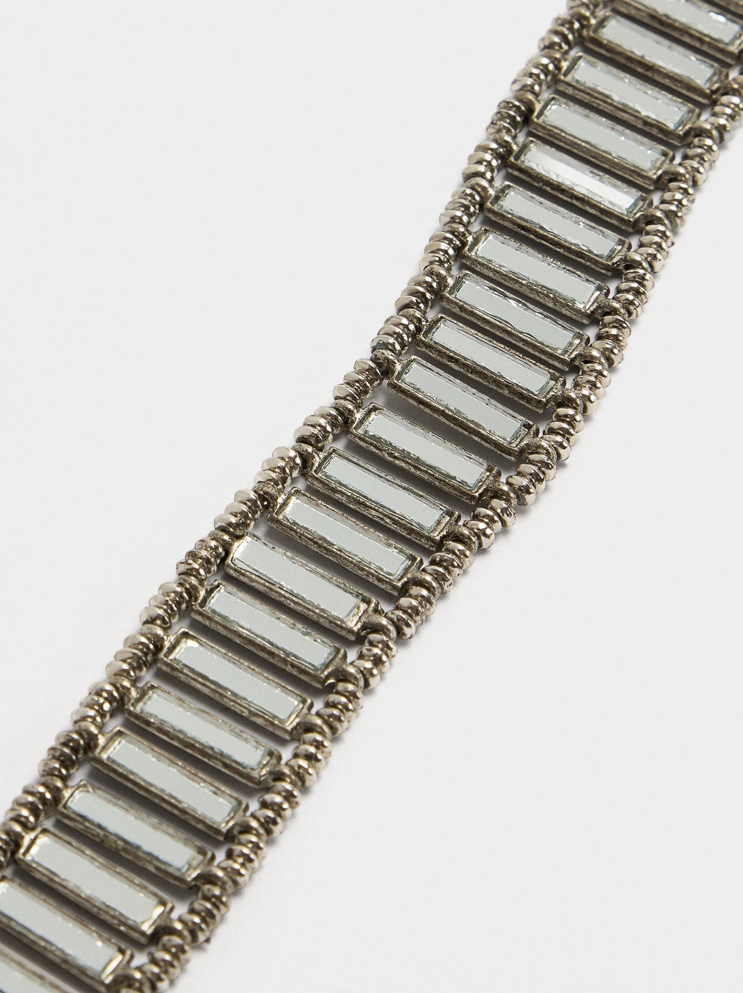 Choker With Mirror Bars