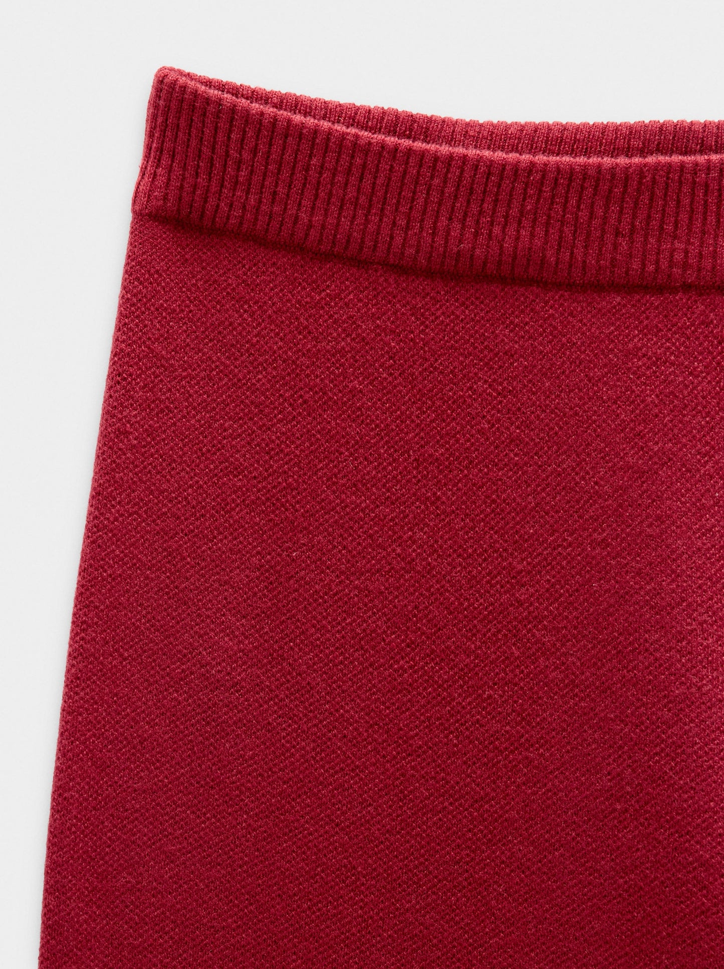 Elastic Waist Knit Pants