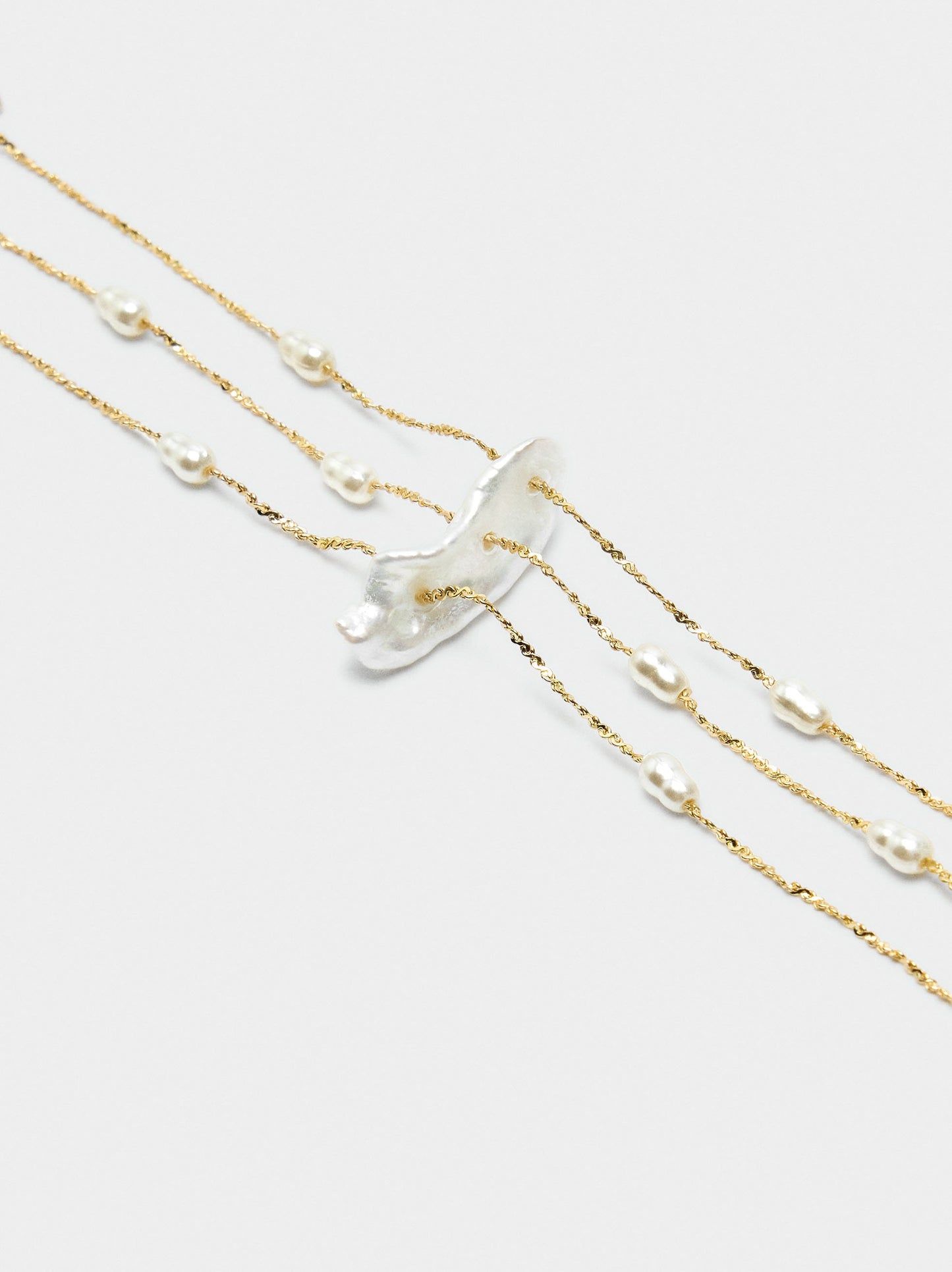 Multi-Bracelet With Freshwater Pearls