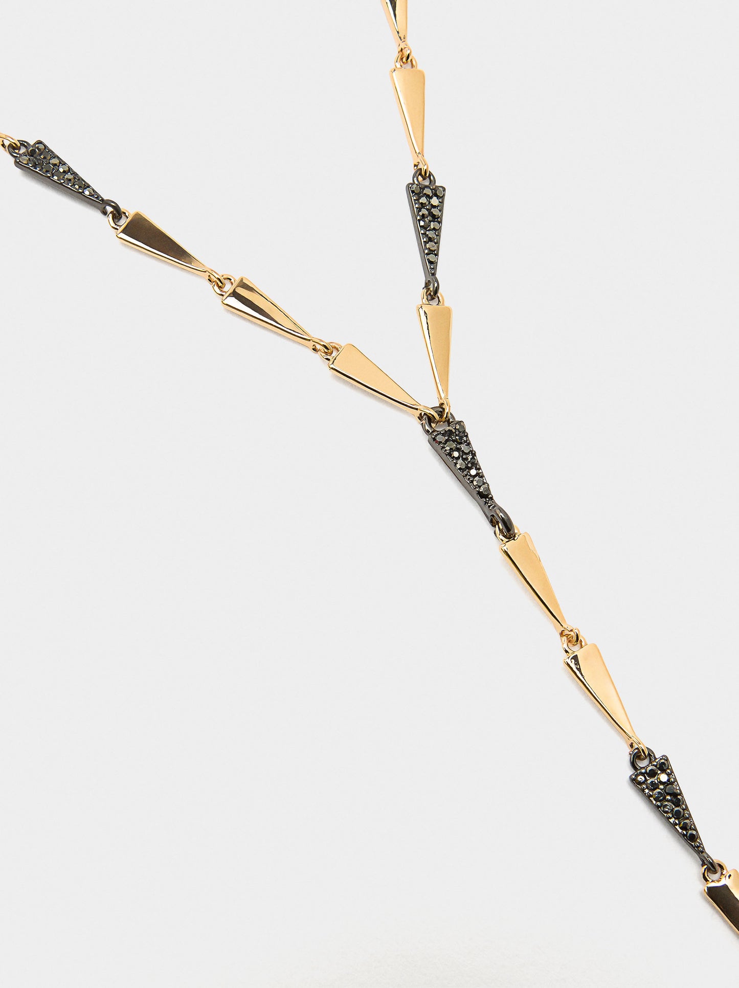 Necklace With Diamond Shapes With Zirconias