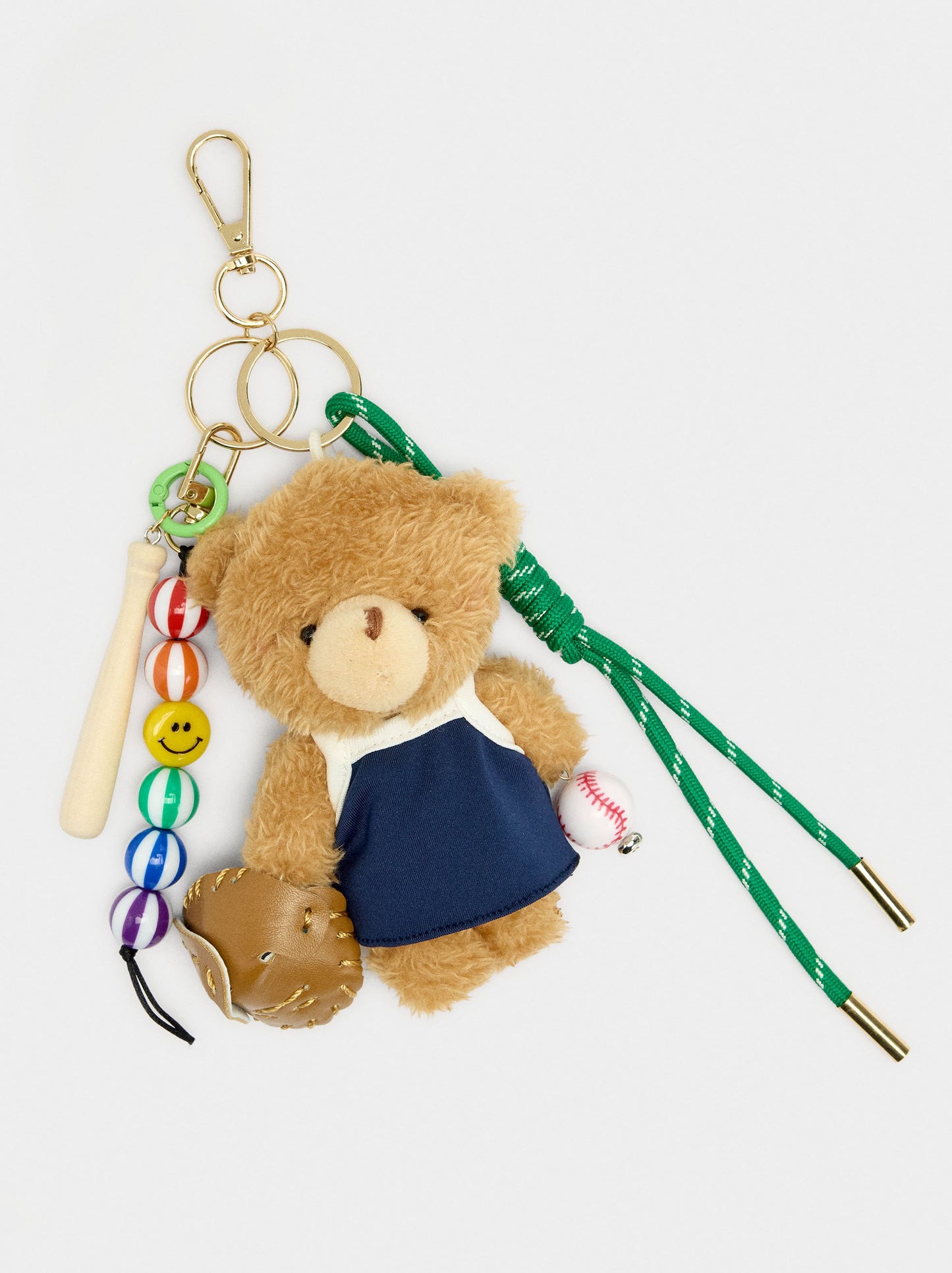 Keychain Charm Baseball - The Bear Collection