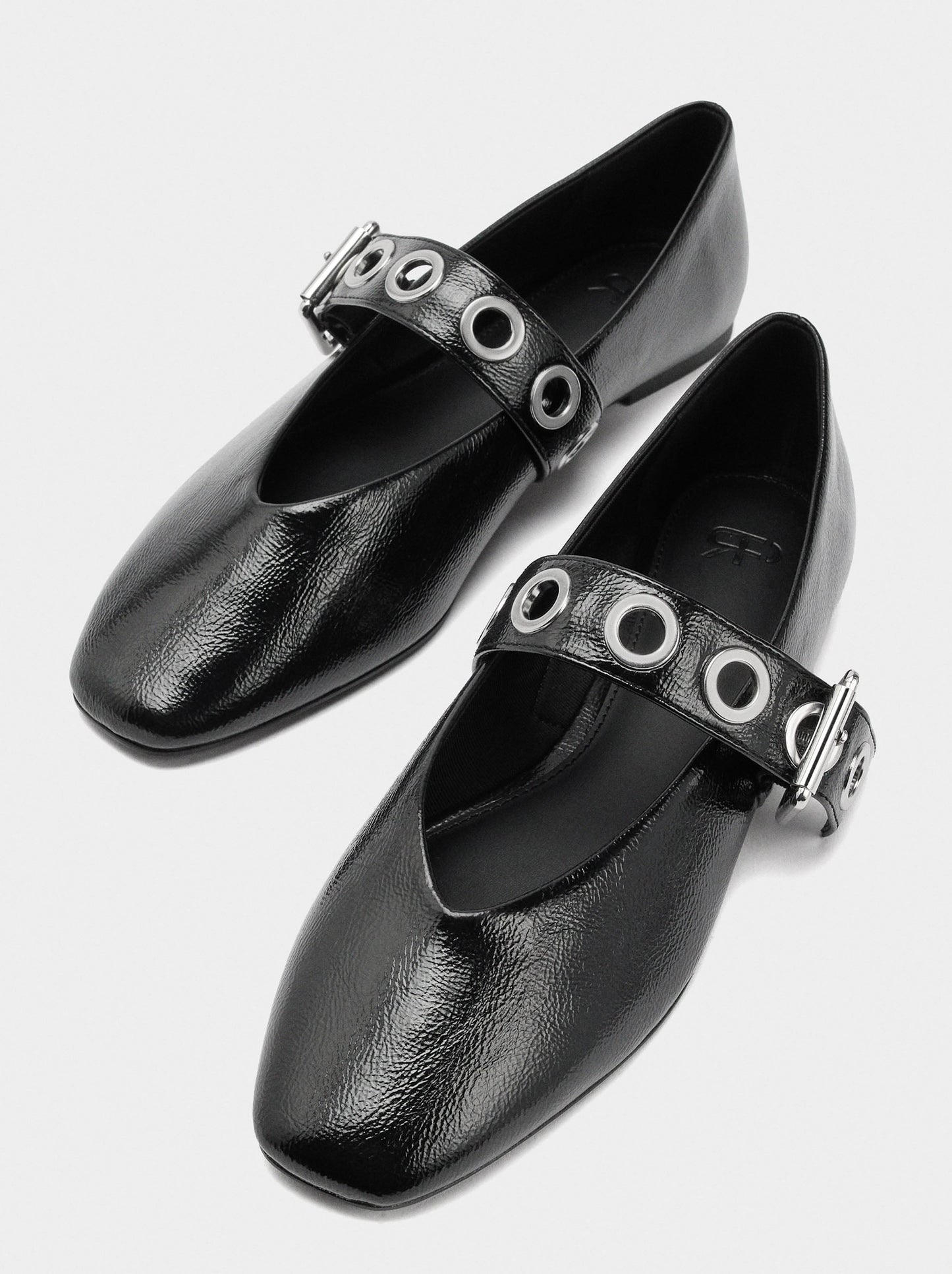 Ballet Flats With Studs