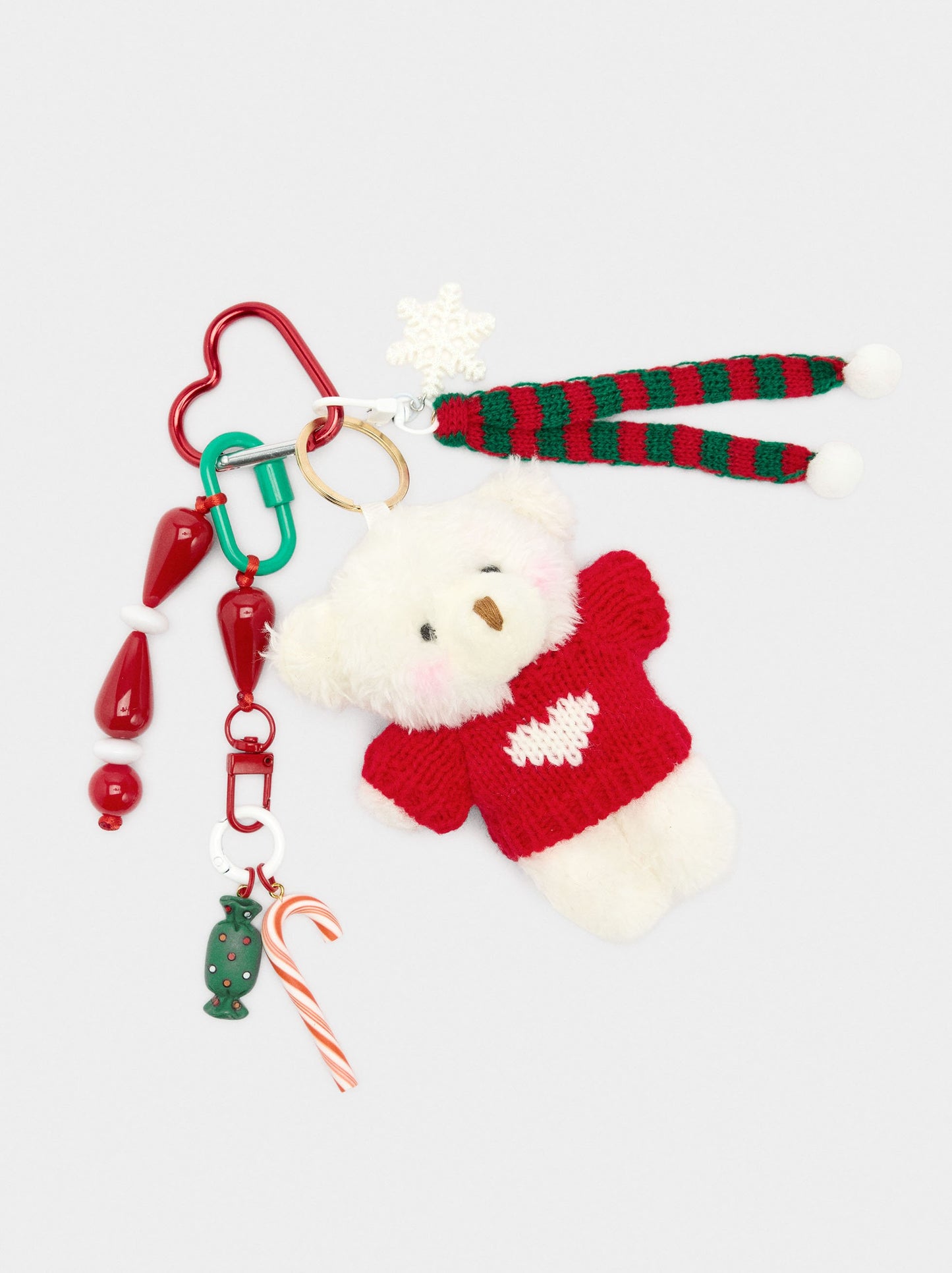 Keychain Charm Christmas - The Bear Collection
