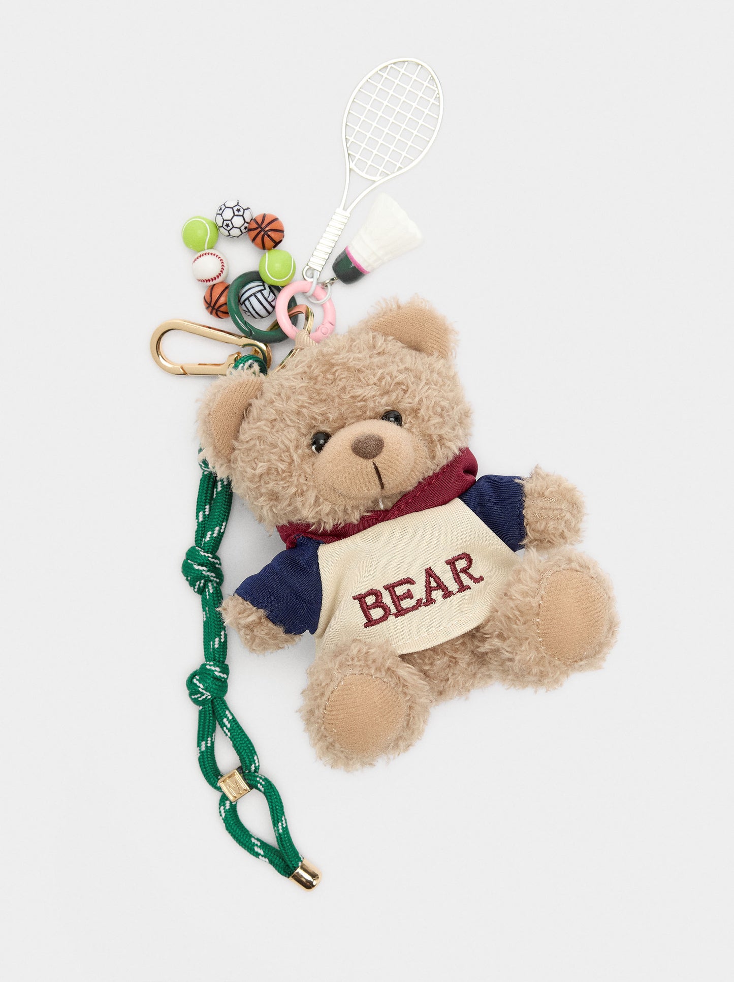 Keychain Charm Tennis - The Bear Collection