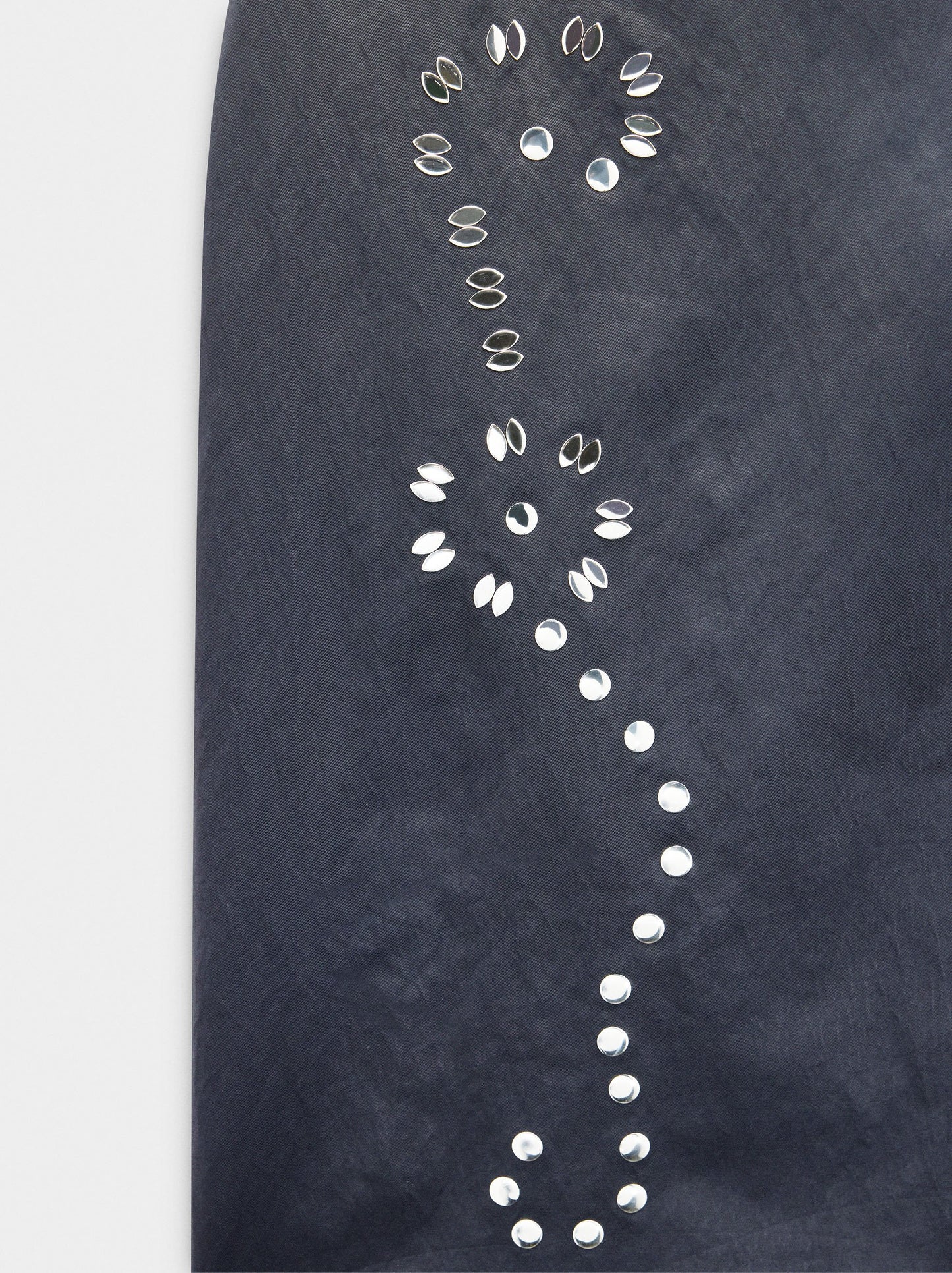 Midi Skirt With Rhinestones