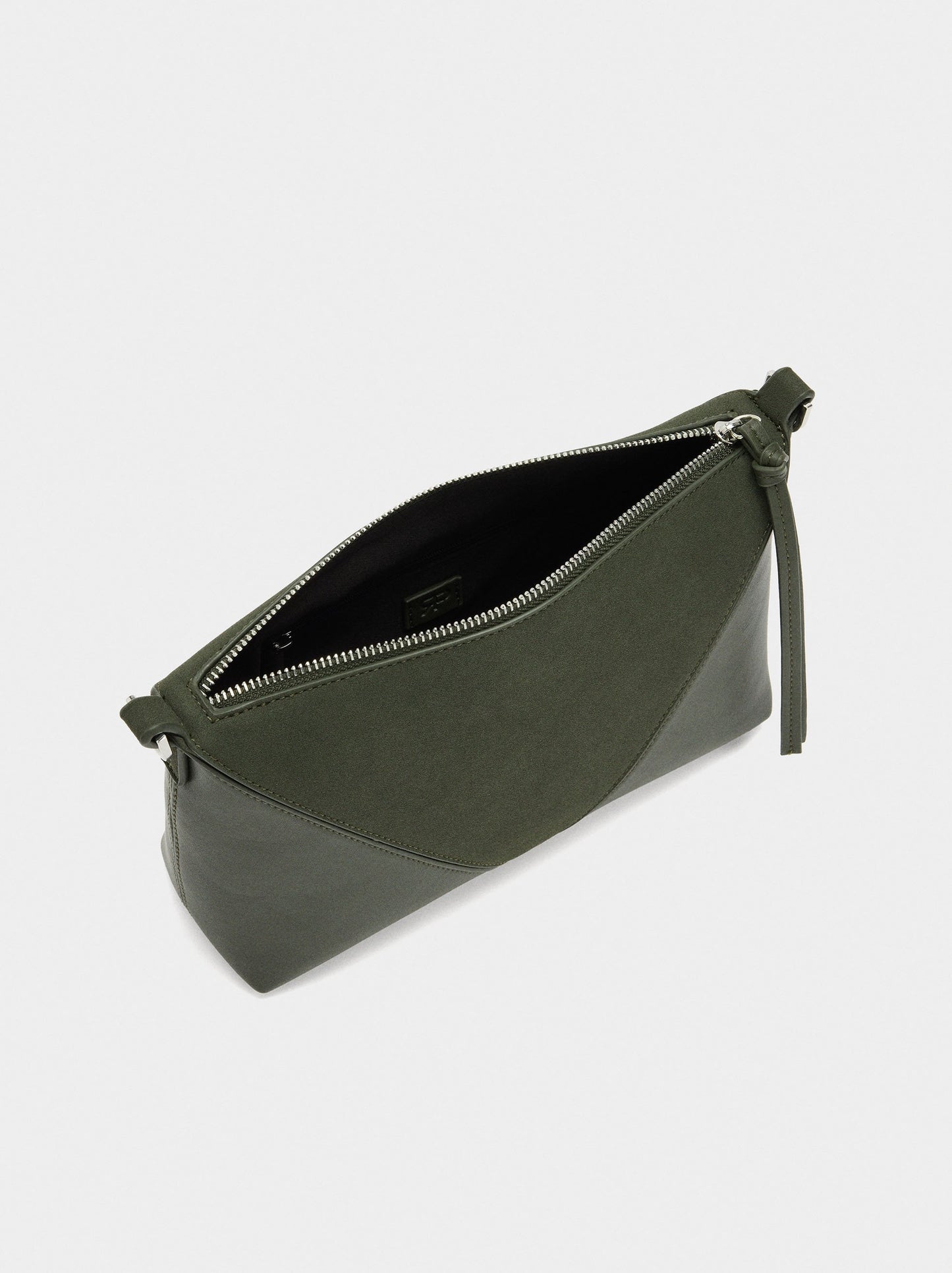 Crossbody Bag Contrast Of Textures