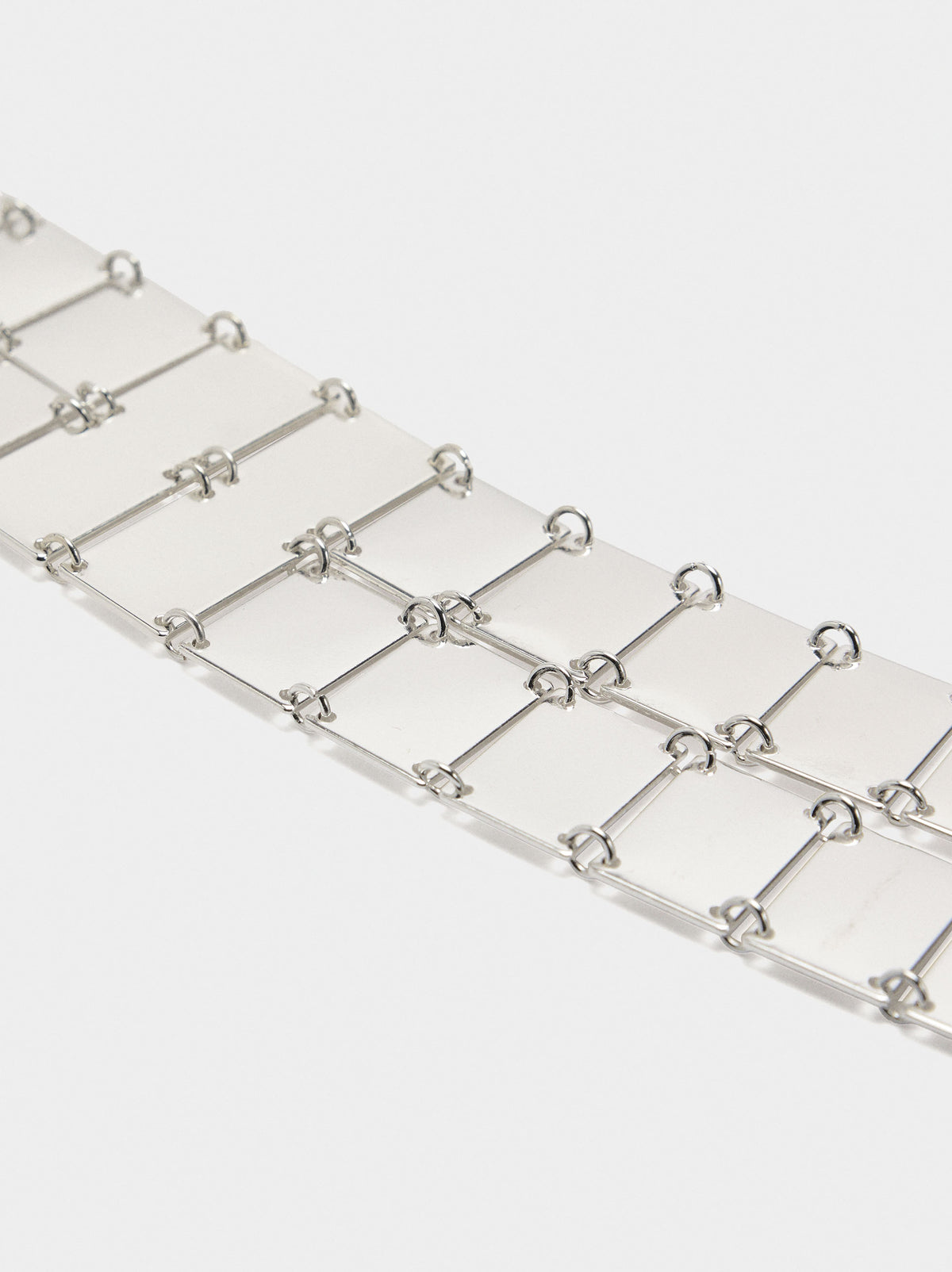 Double Necklace With Rectangles