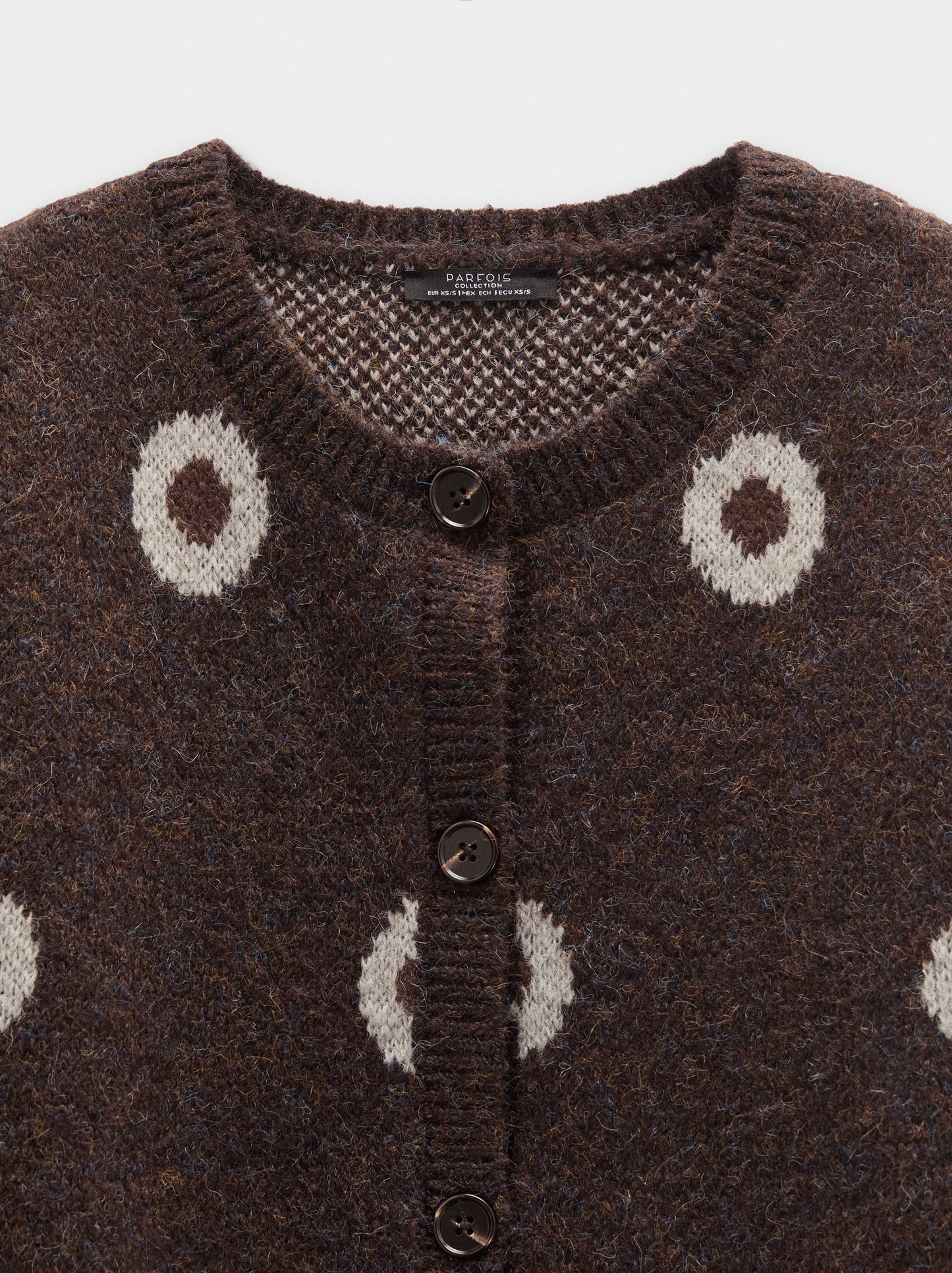 Jacquard Polka Dots Vest