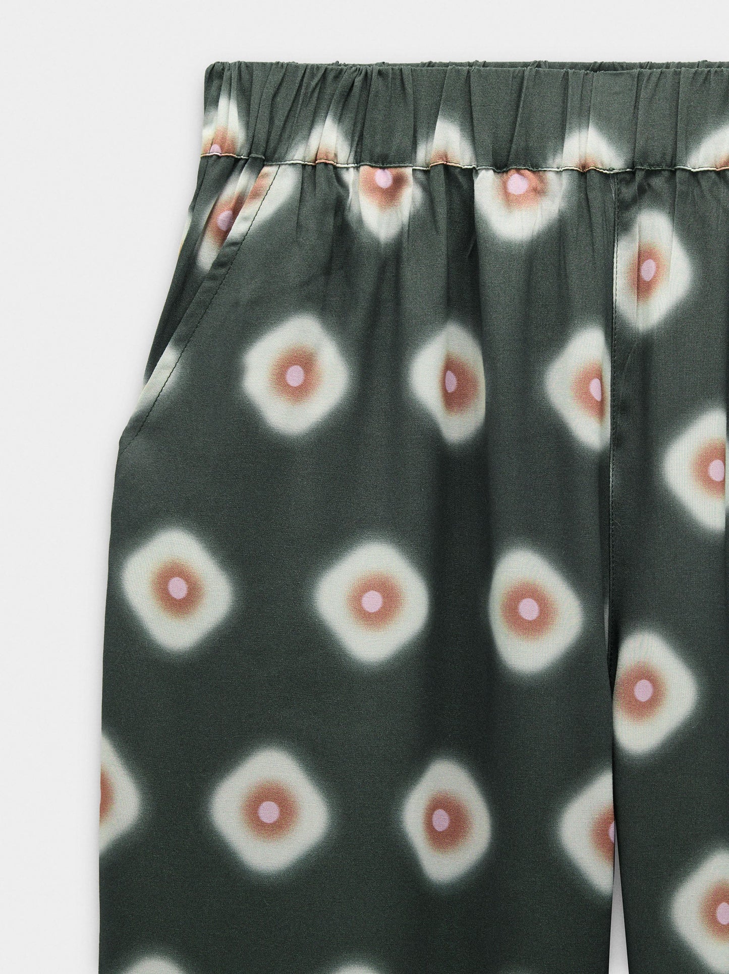 Printed Loose-Fitting Trousers