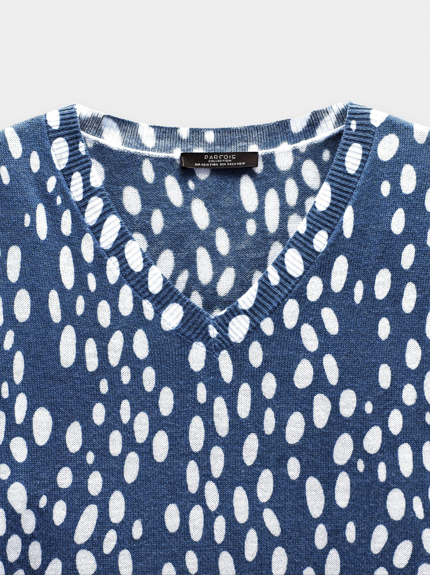 Patterned Knit Sweater