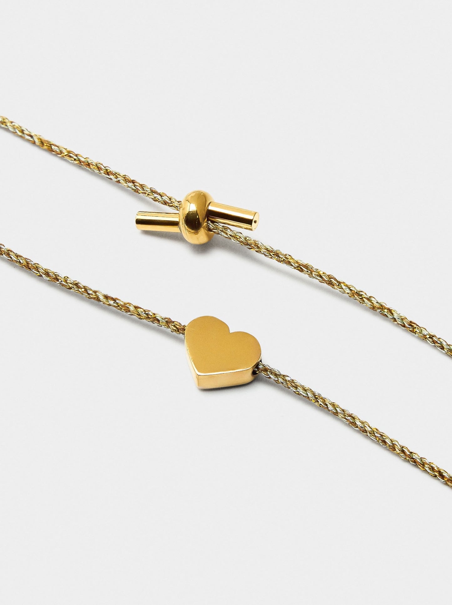 Adjustable Bracelet With Heart