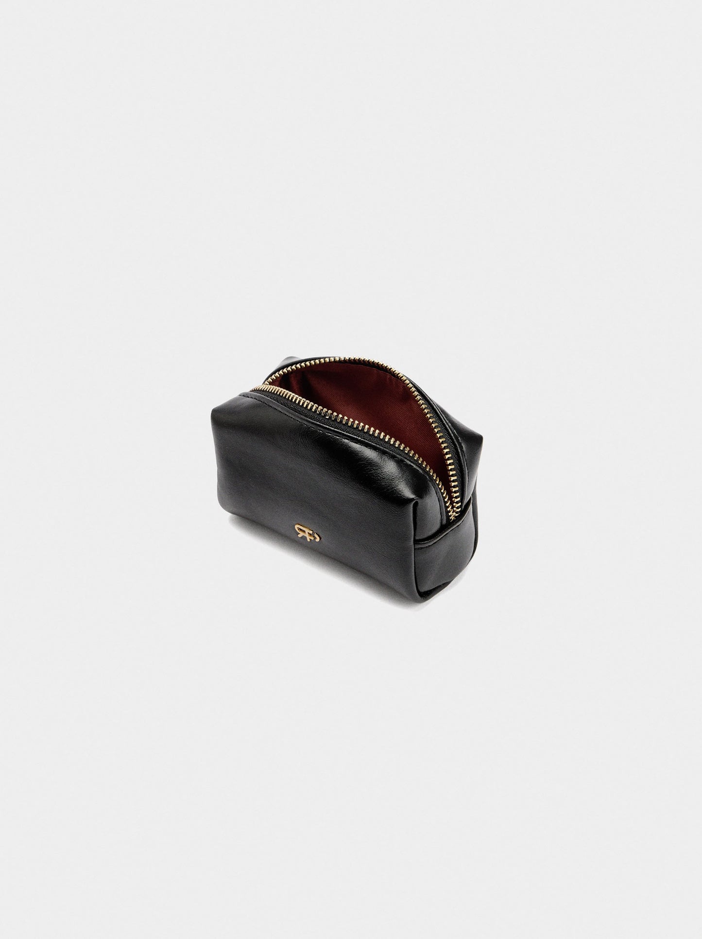 Coin Purse With Varnished Effect