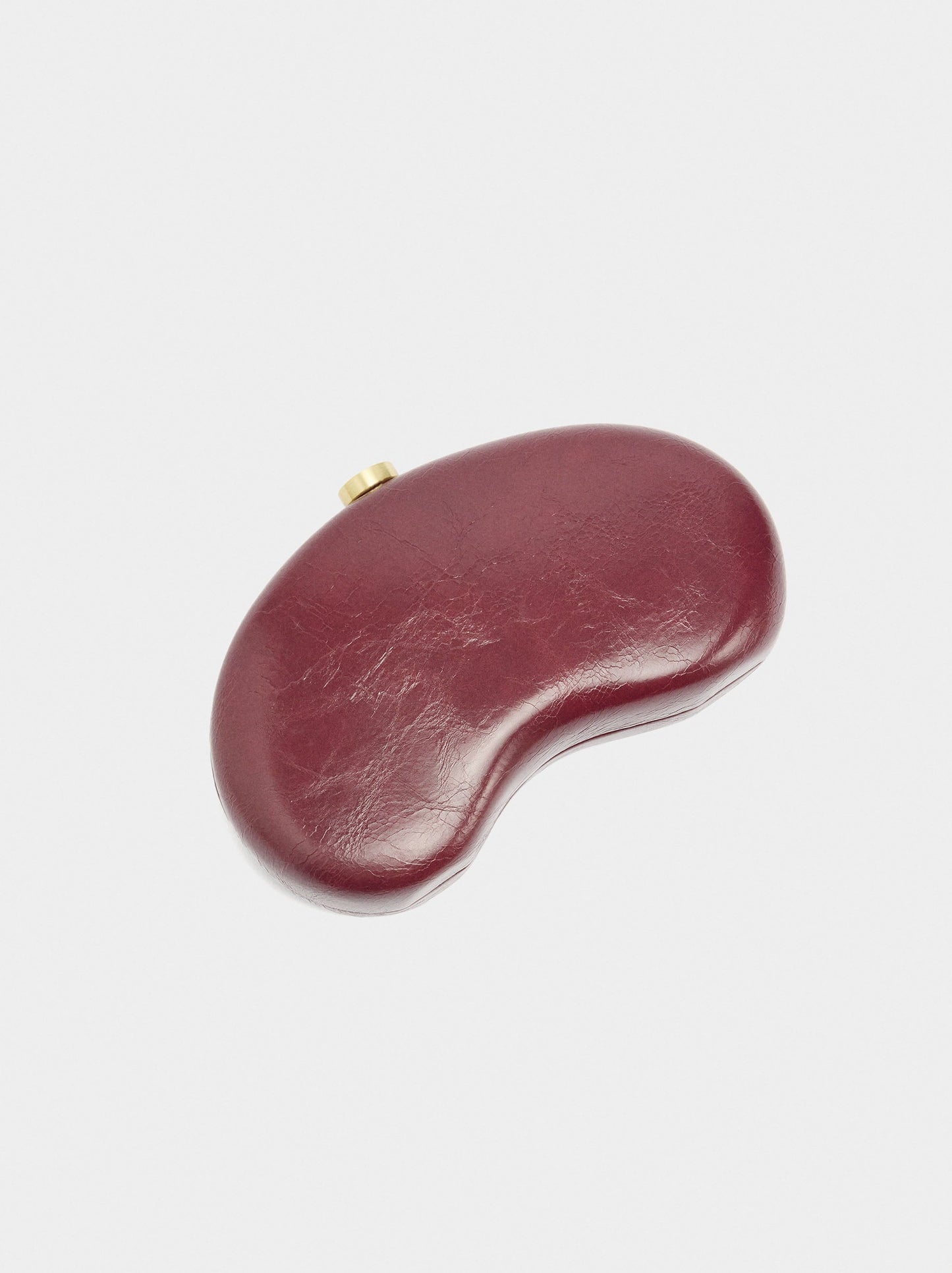 Oval Crackle Party Clutch