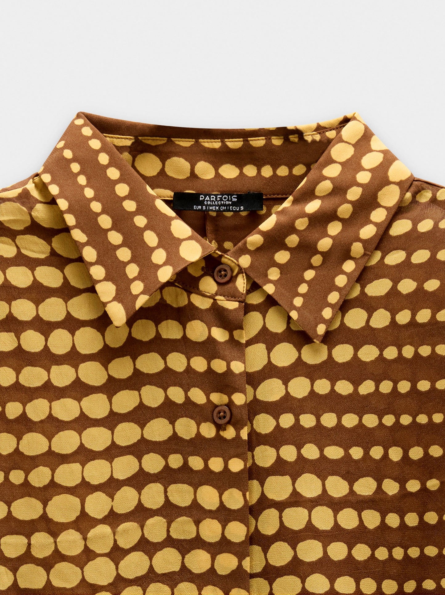 Printed Shirt With Knot