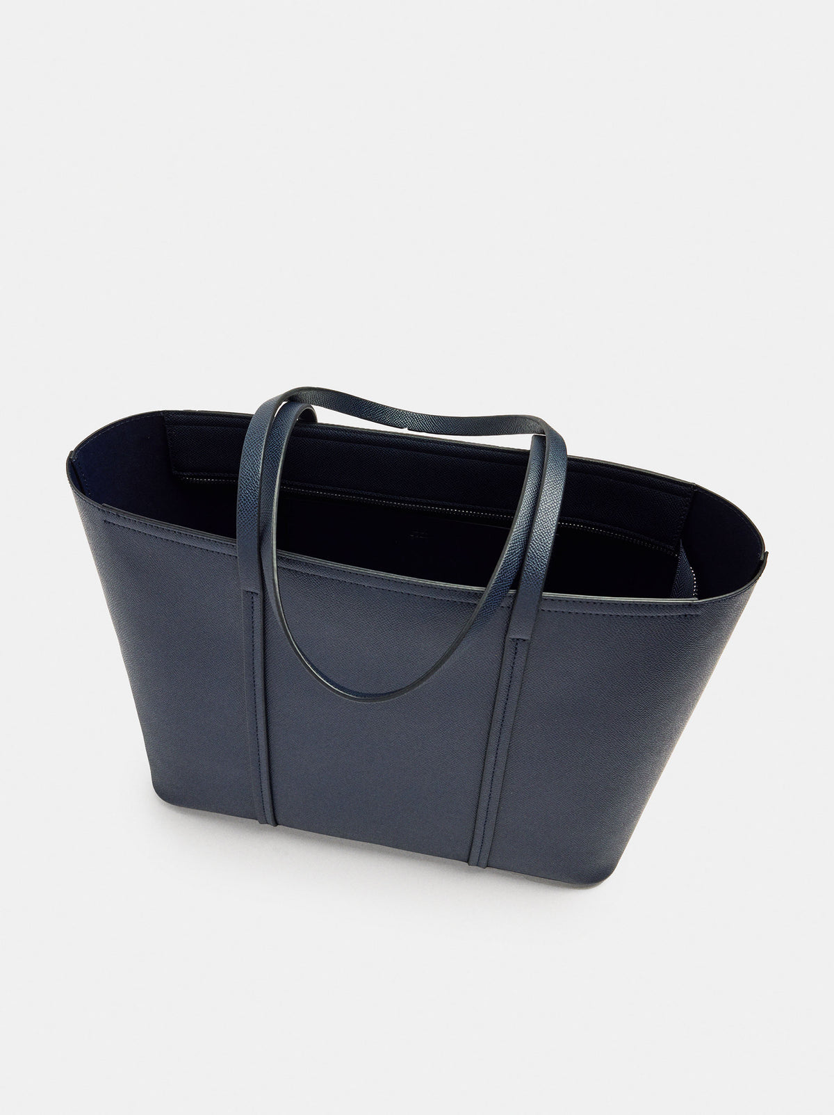 Shopper Bag With Texture
