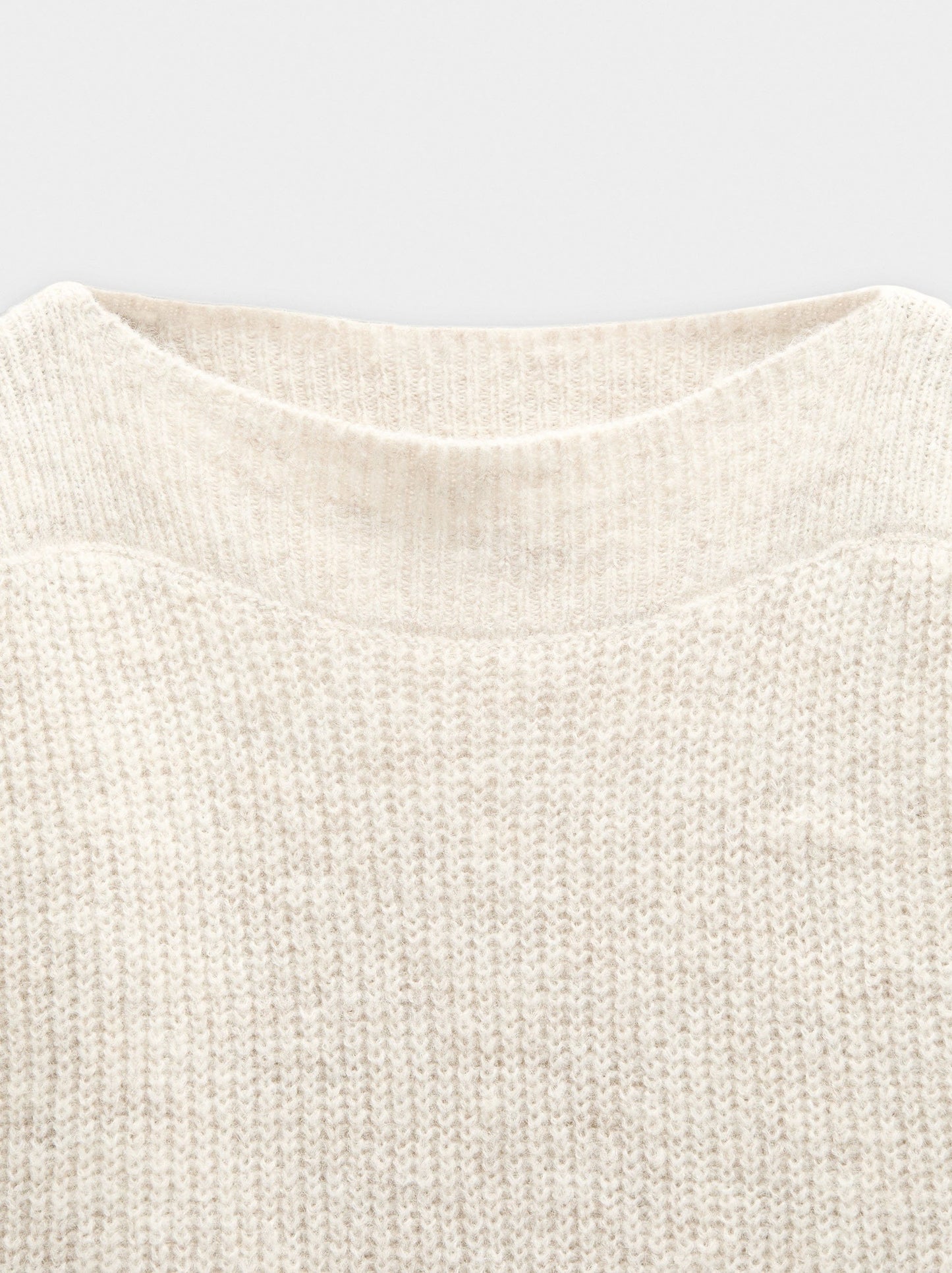 Plain Knit Sweater