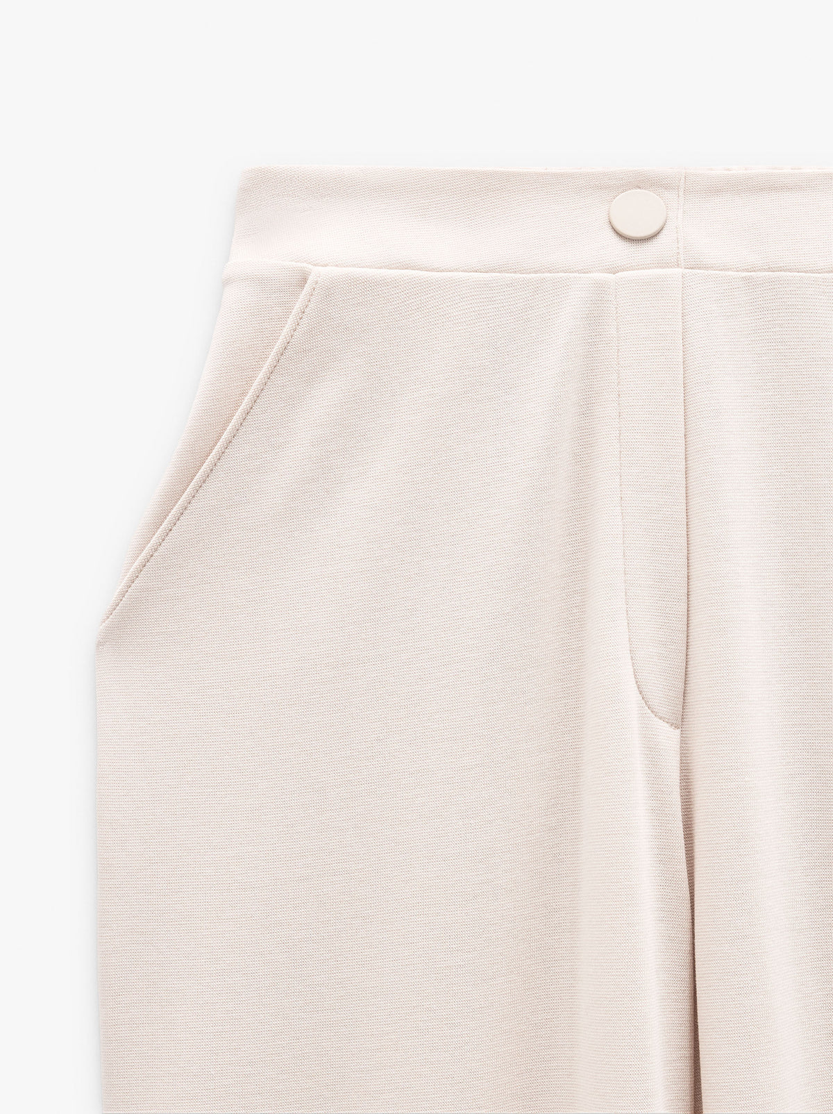 Trousers With Pockets And Elastic Waist