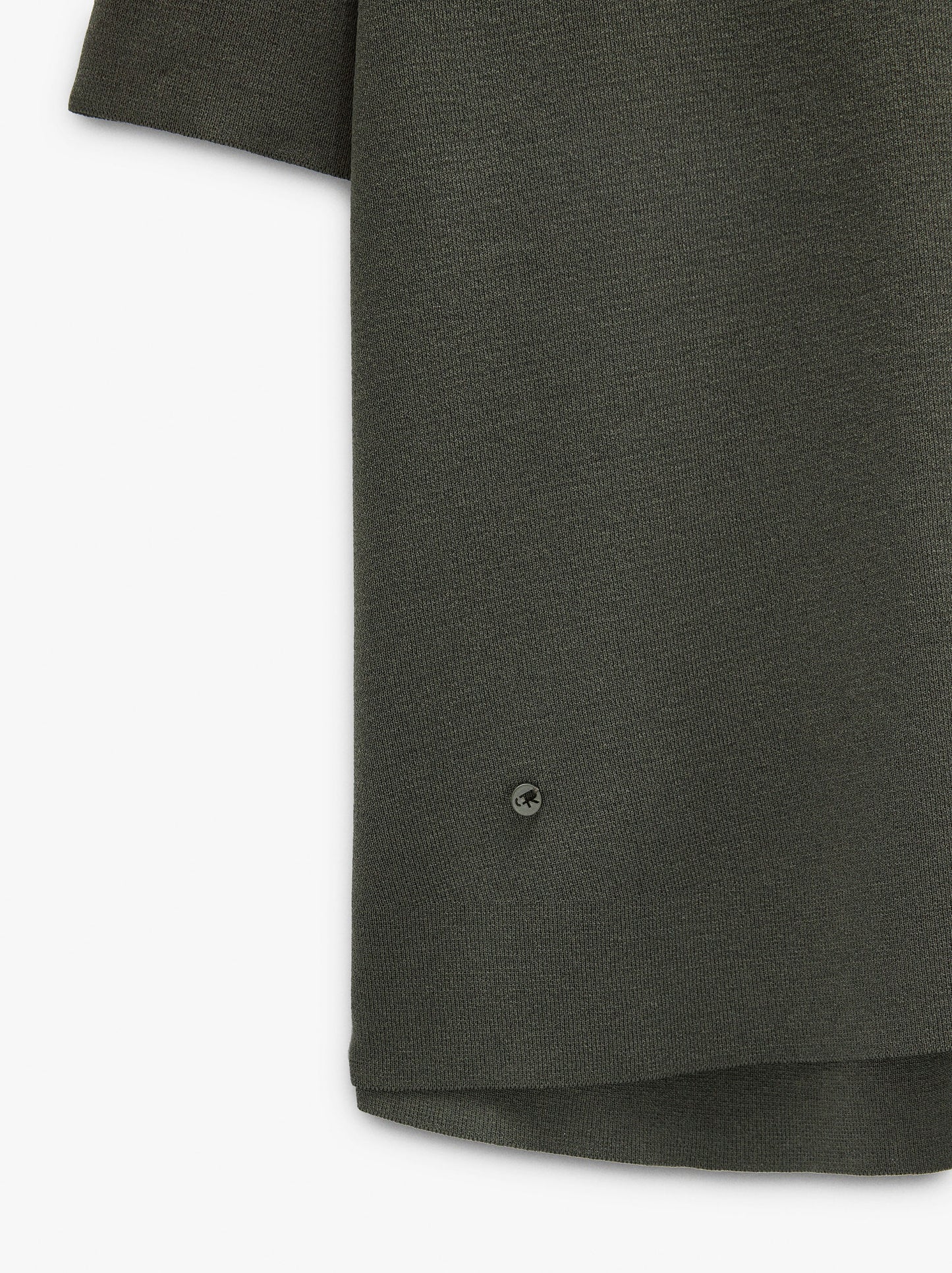 Short-Sleeve Knit Sweater