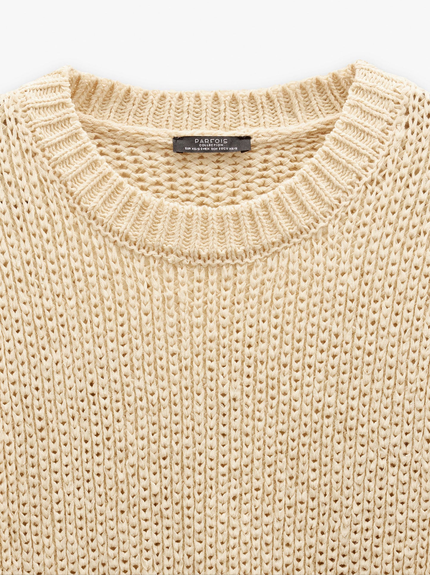 Sweater With Ribbed Knit