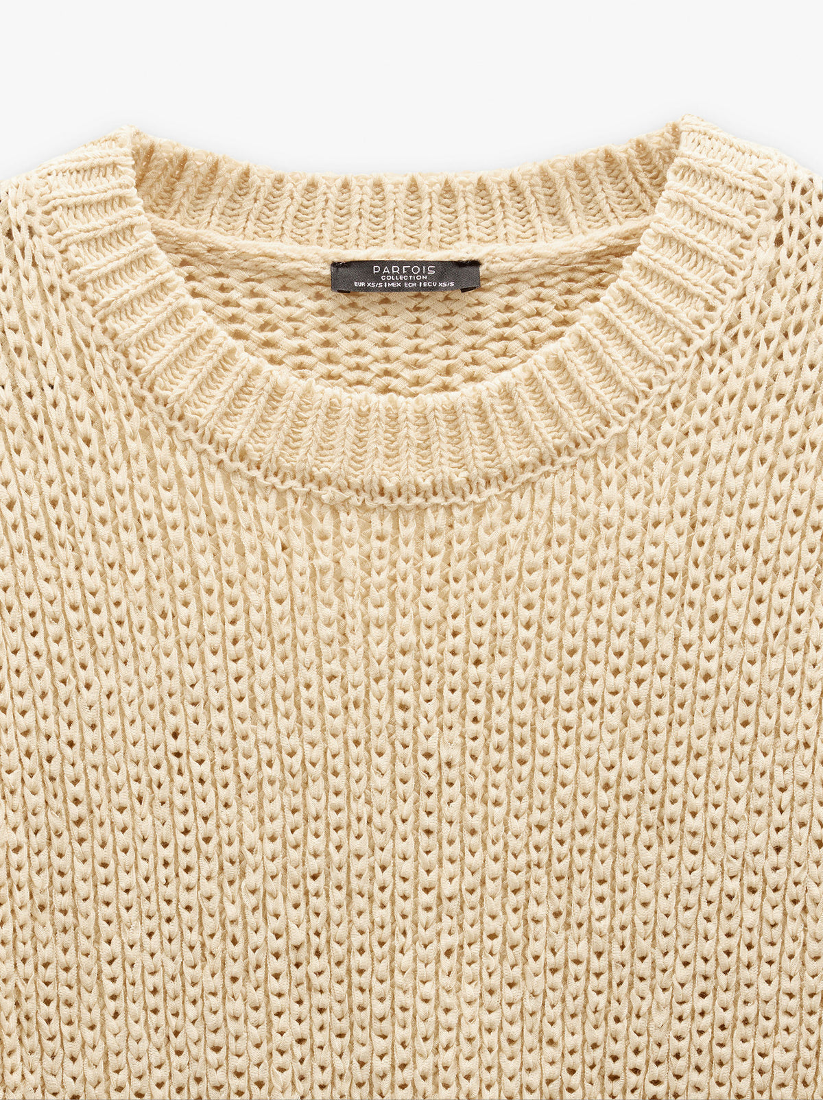 Sweater With Ribbed Knit
