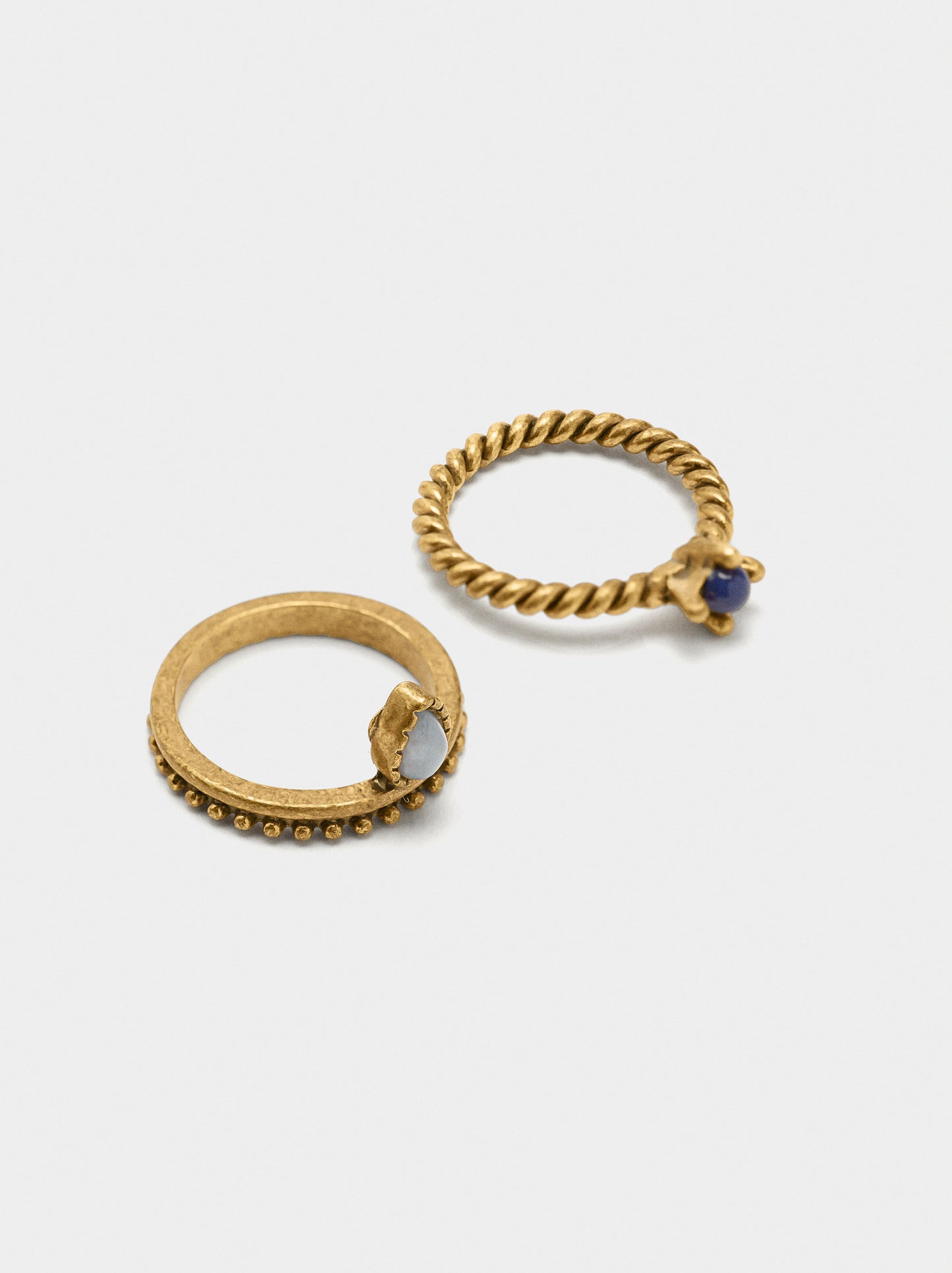 Set Of Rings With Stones