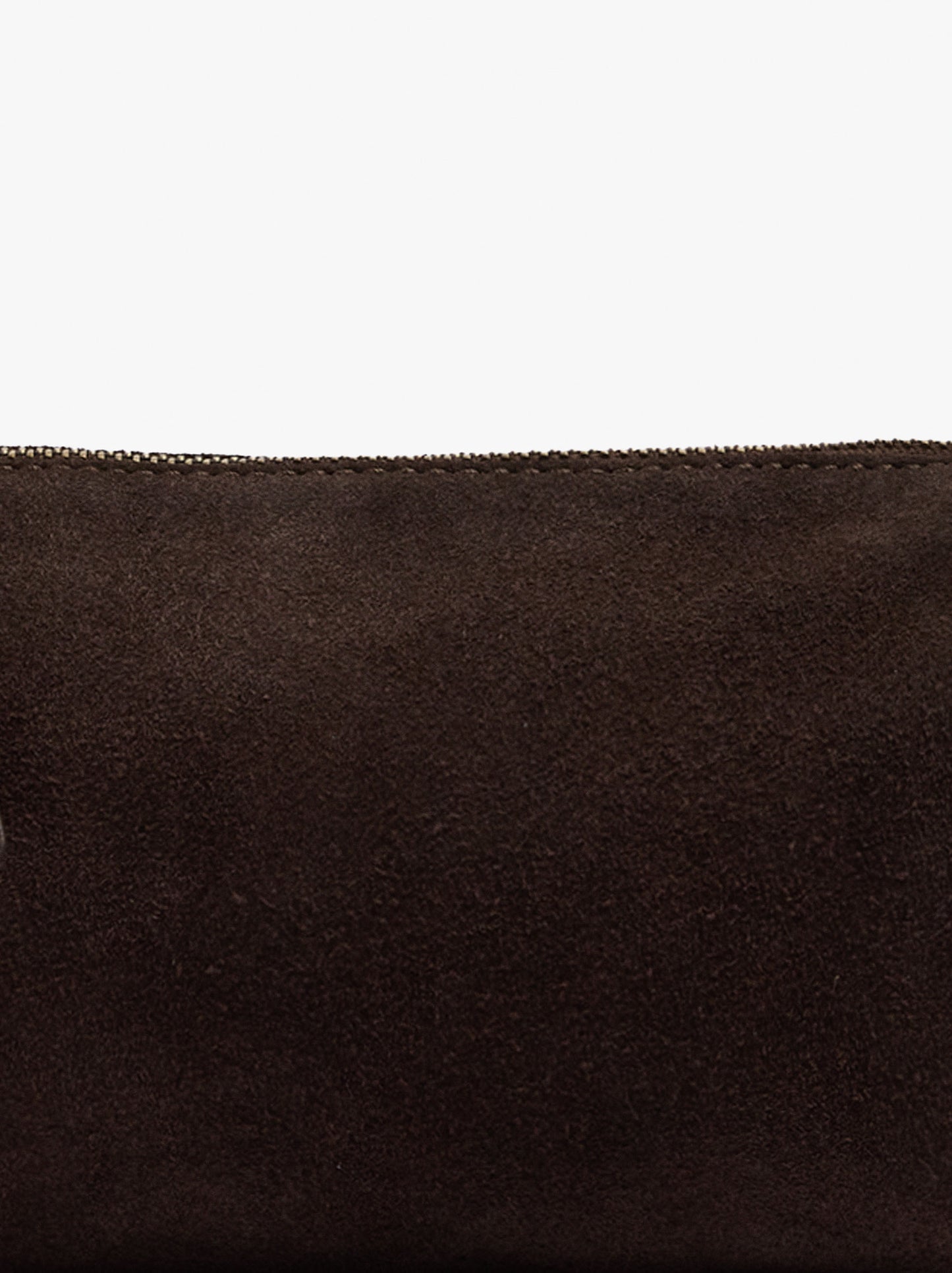 Elongated Leather Crossbody Bag