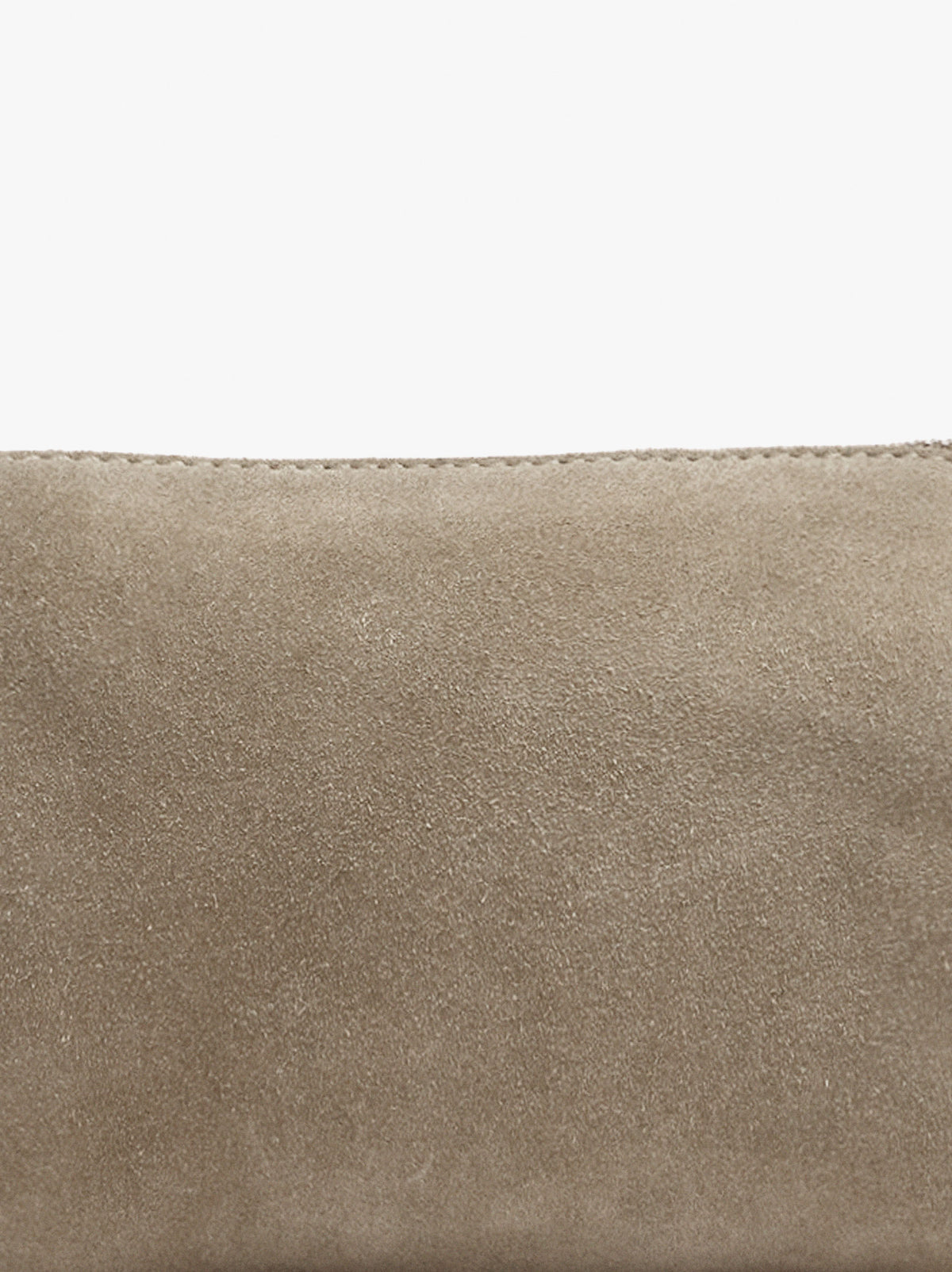 Elongated Leather Crossbody Bag
