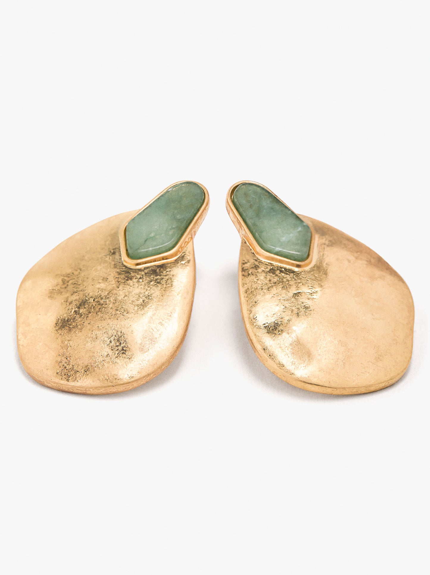 Irregular Earrings With Stones