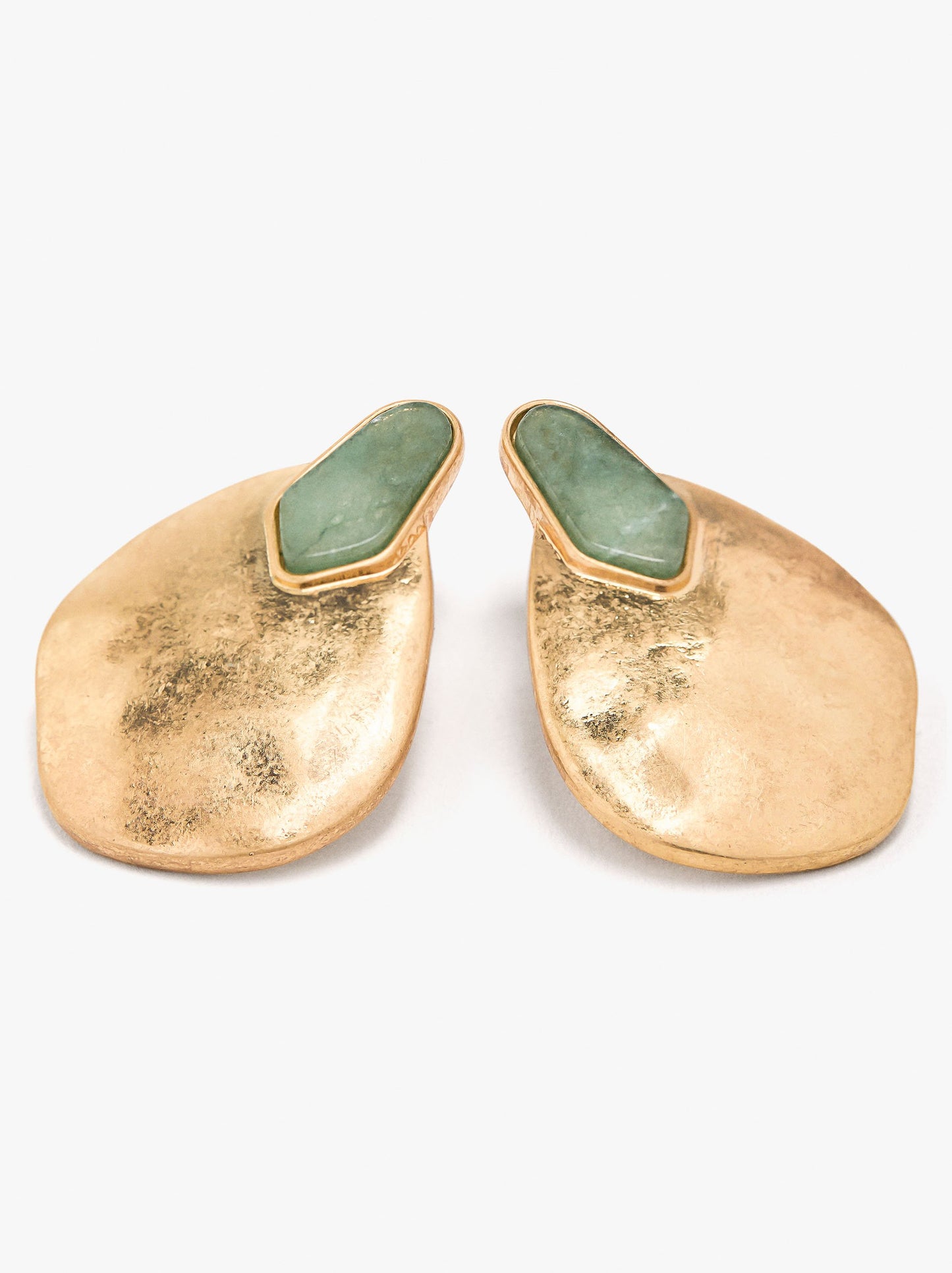 Irregular Earrings With Stones