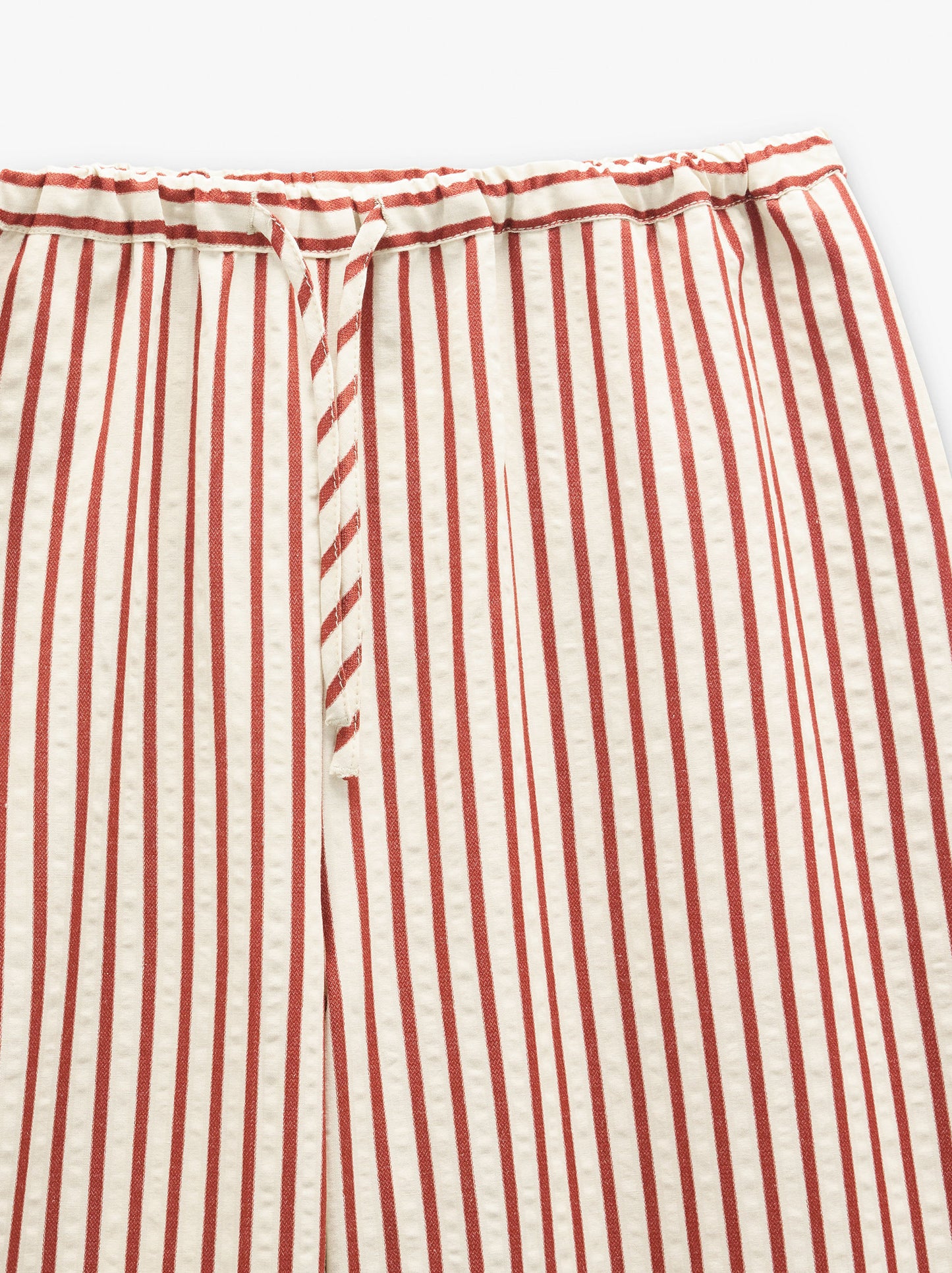 Straight Trousers With Stripes