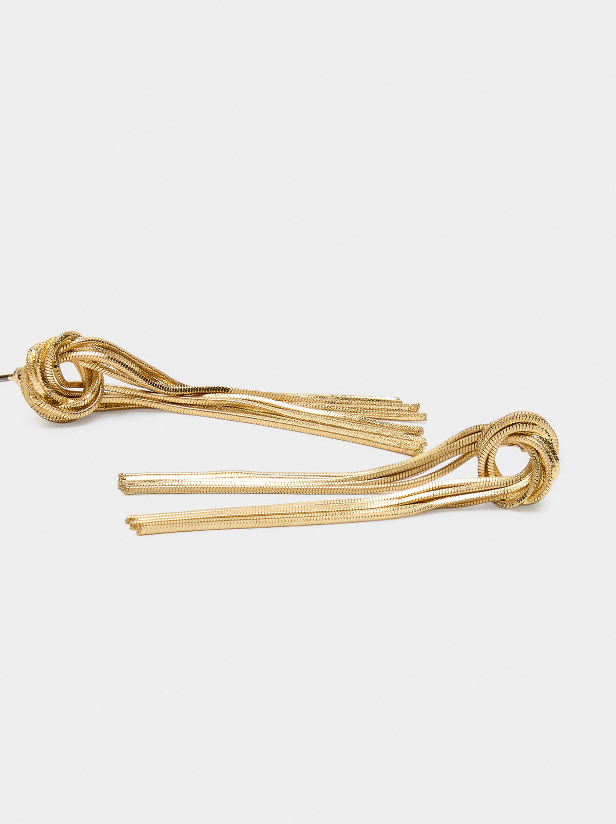 Long Earrings With Knot