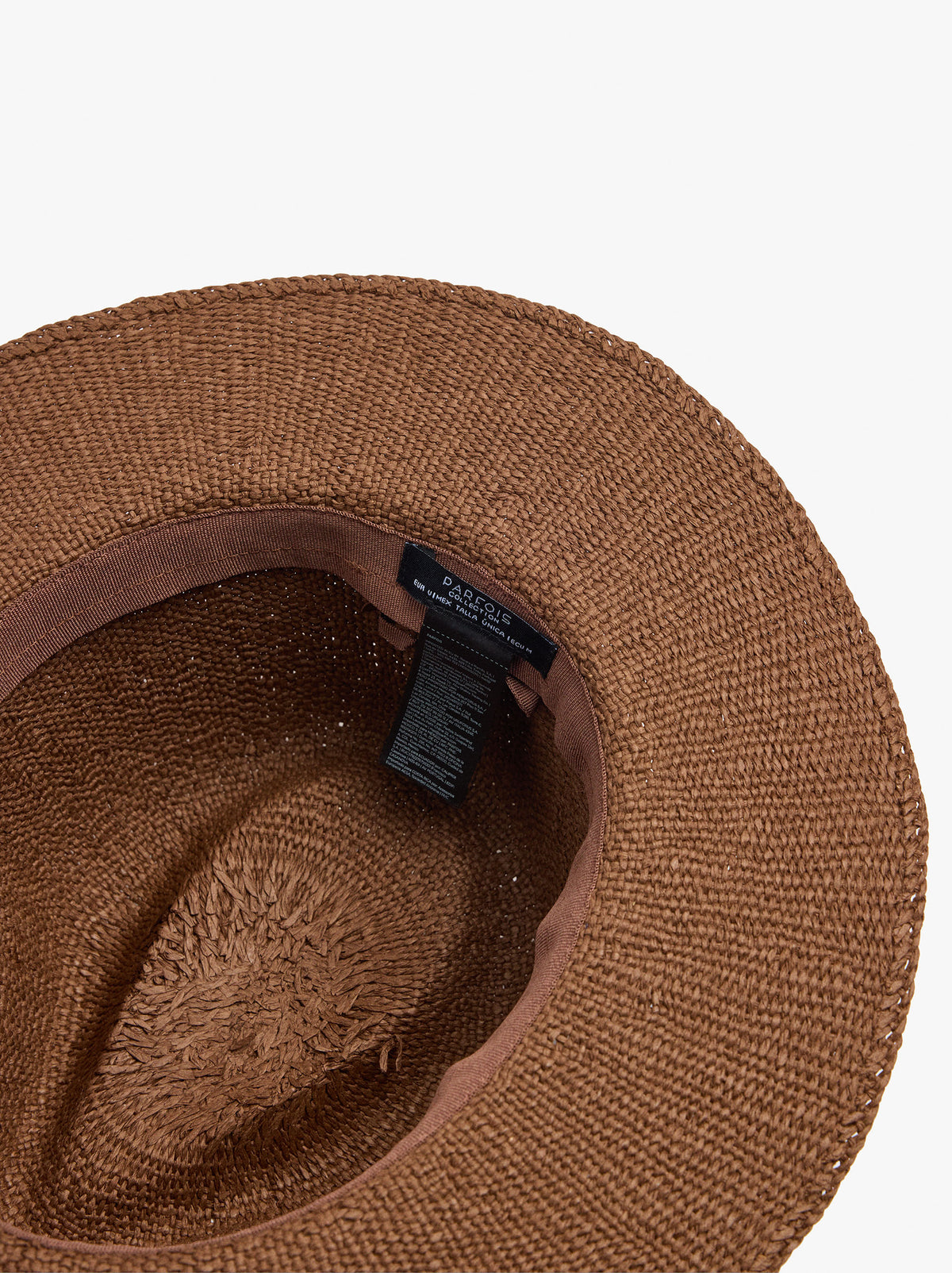 Straw-Effect Hat With Cord And Charms