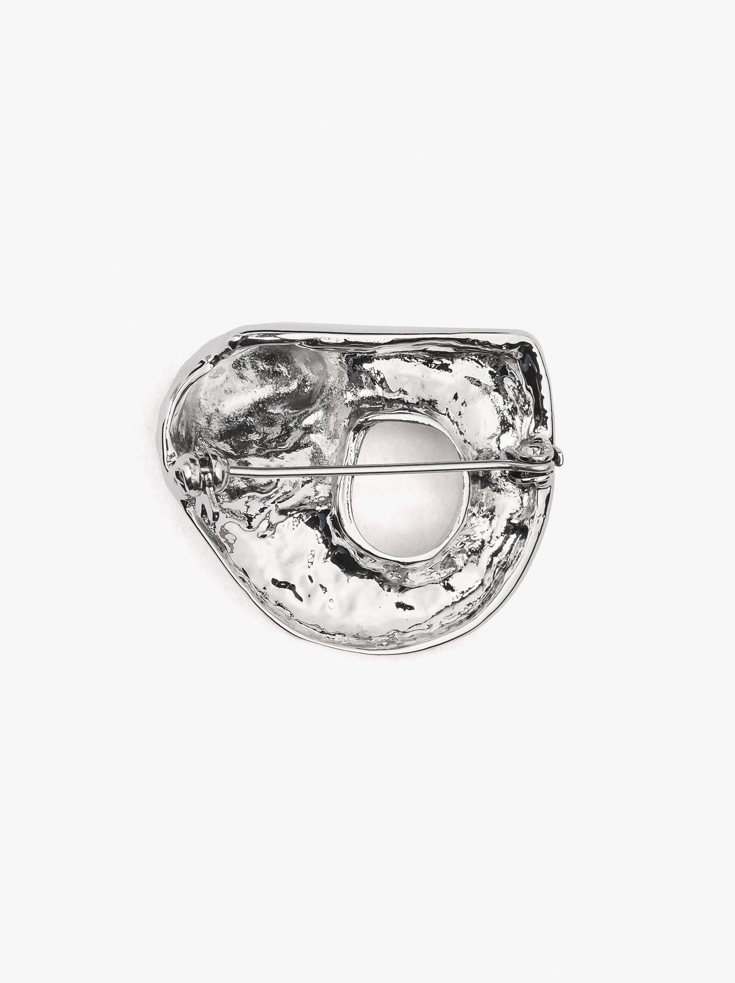 Brooch Hoop With Embossed Detail