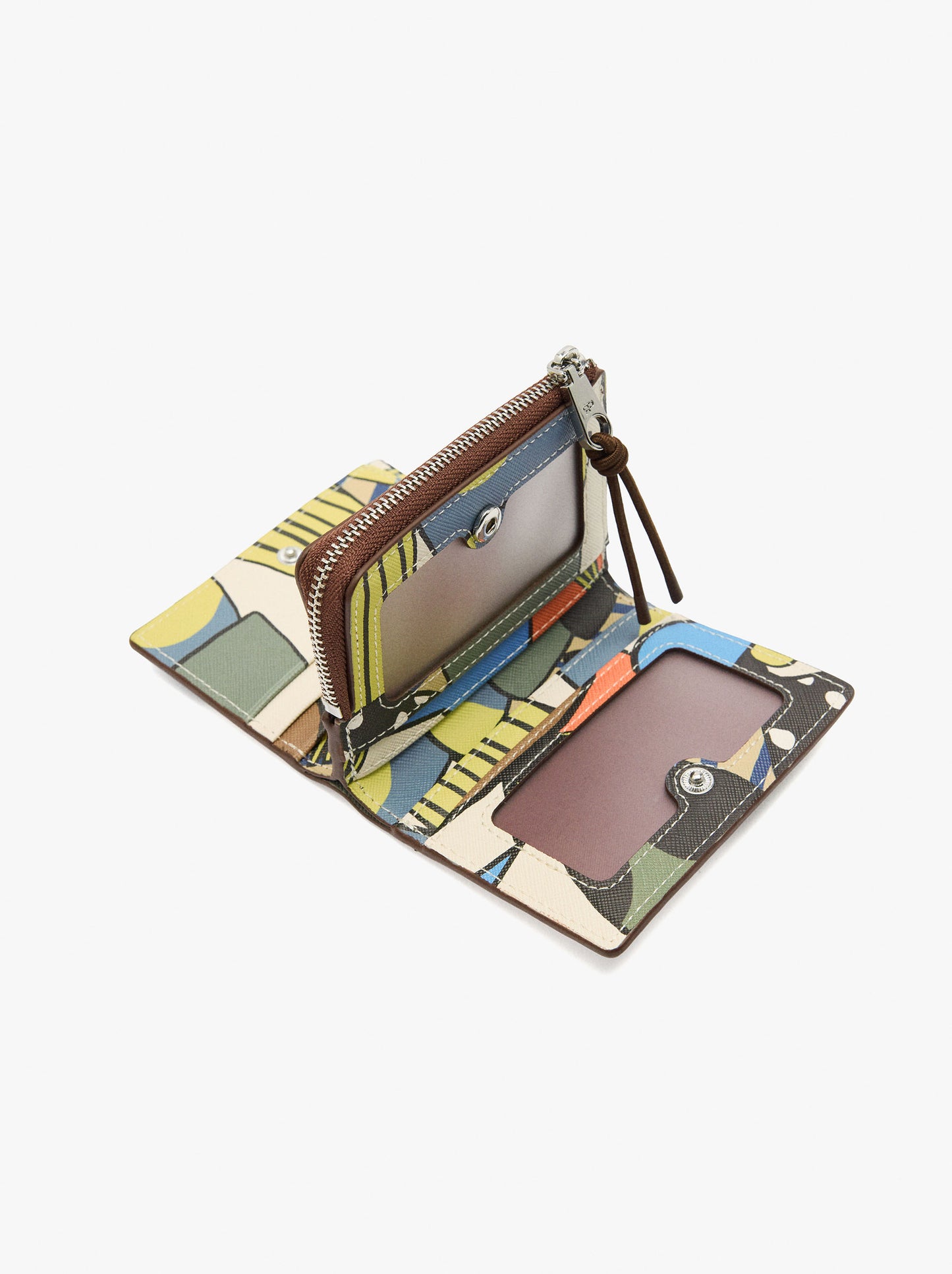 Printed Wallet With Texture